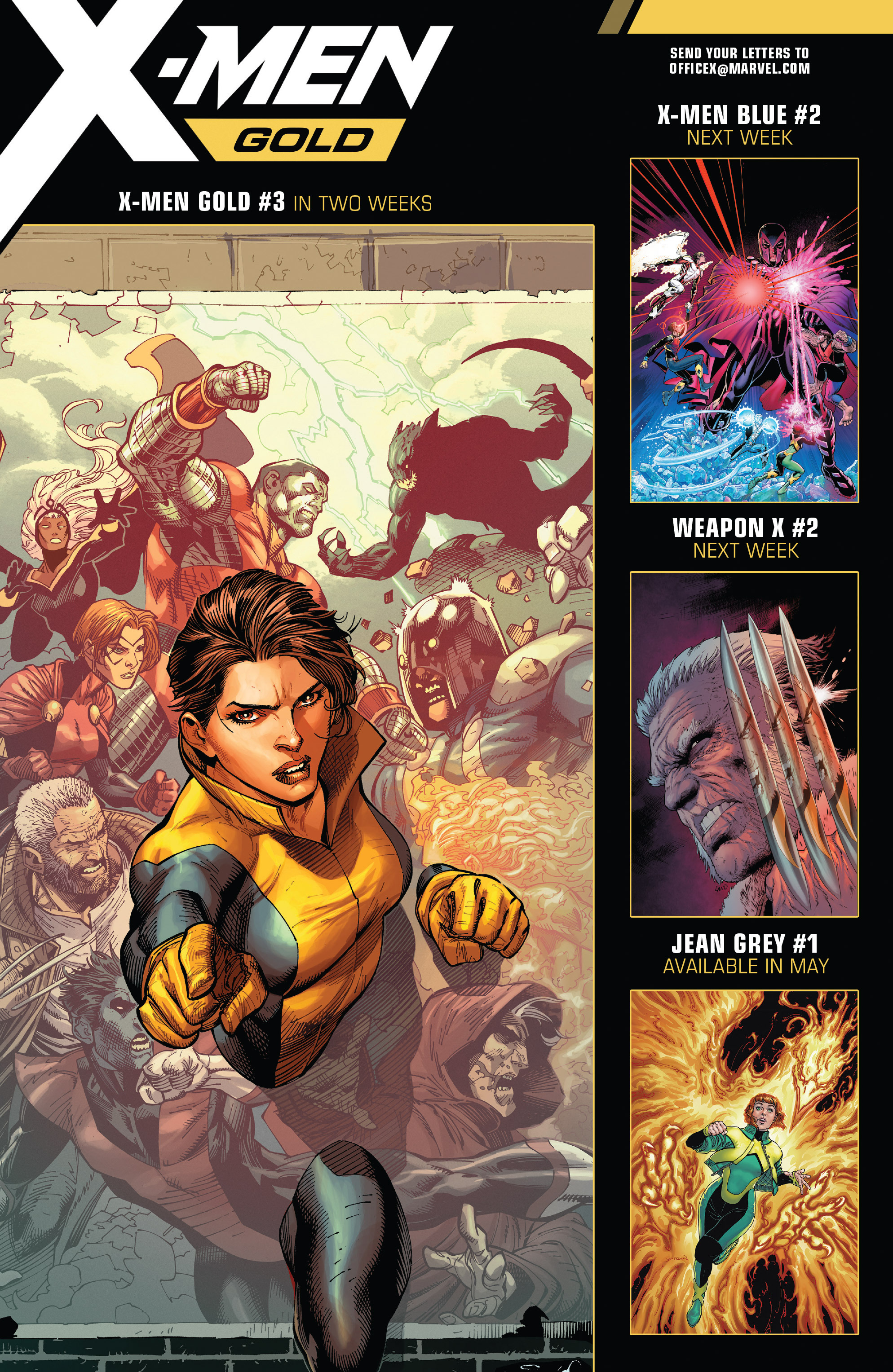 Read online X-Men: Gold comic -  Issue #2 - 23