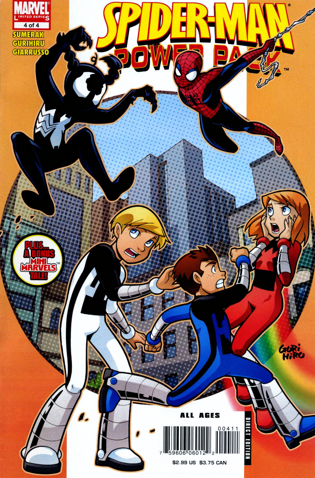 Read online Spider-Man and Power Pack comic -  Issue #4 - 1
