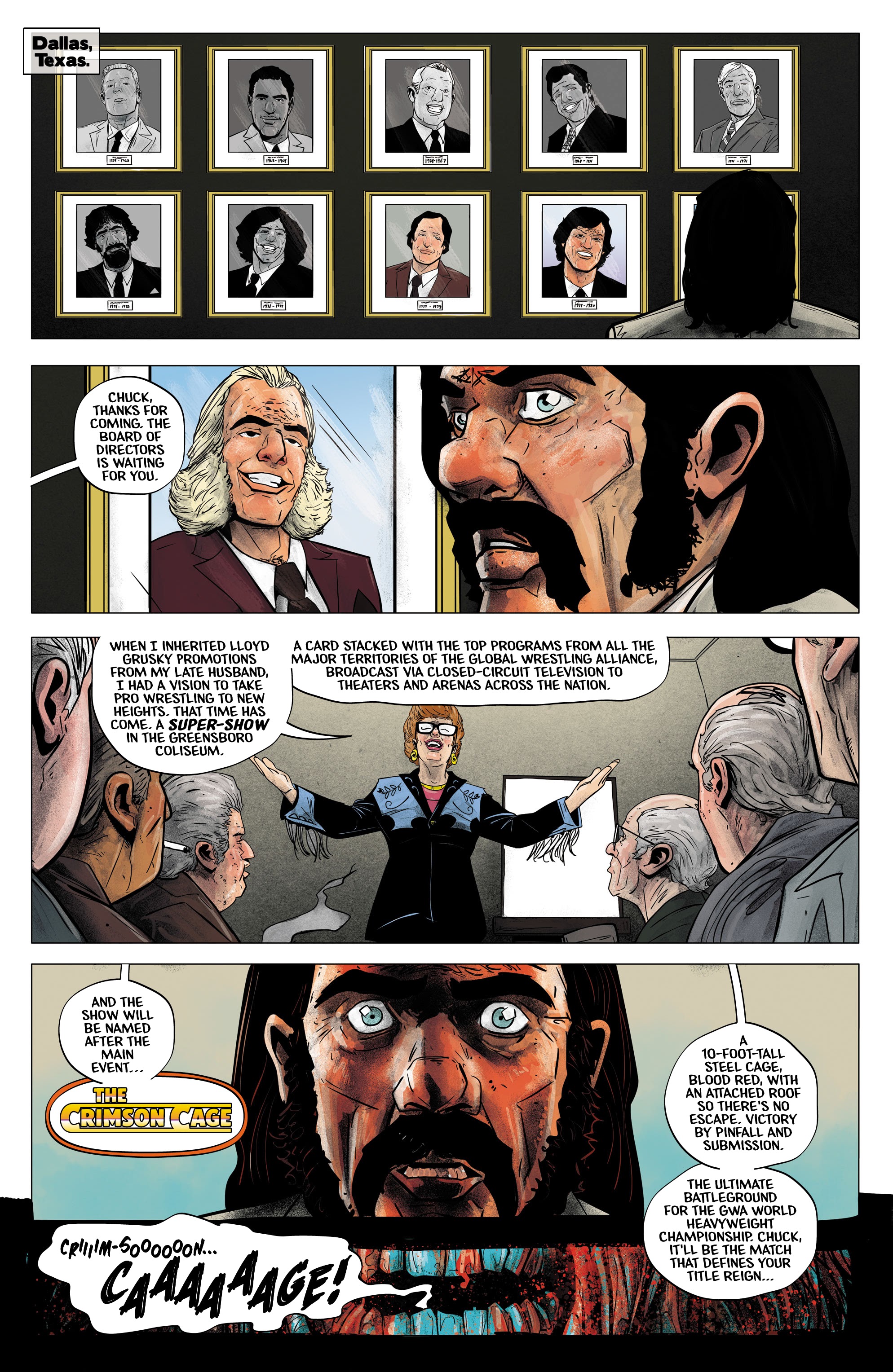 Read online The Crimson Cage comic -  Issue #4 - 11