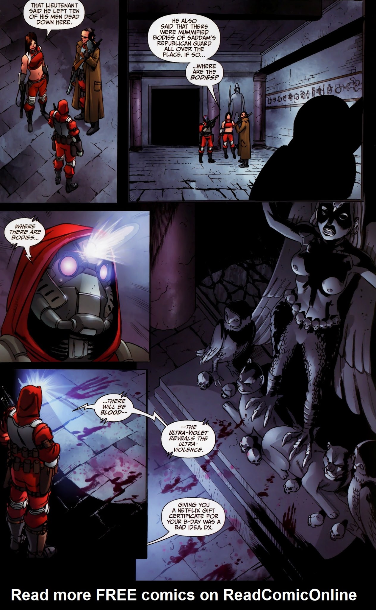 Read online Spooks: Omega Team comic -  Issue #1 - 5