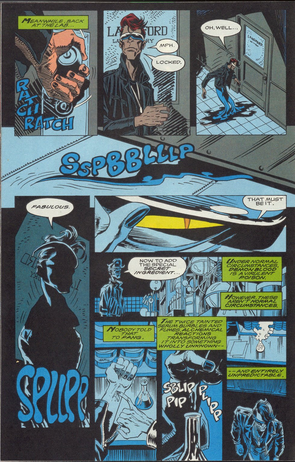 Read online Morbius: The Living Vampire (1992) comic -  Issue #1 - 18