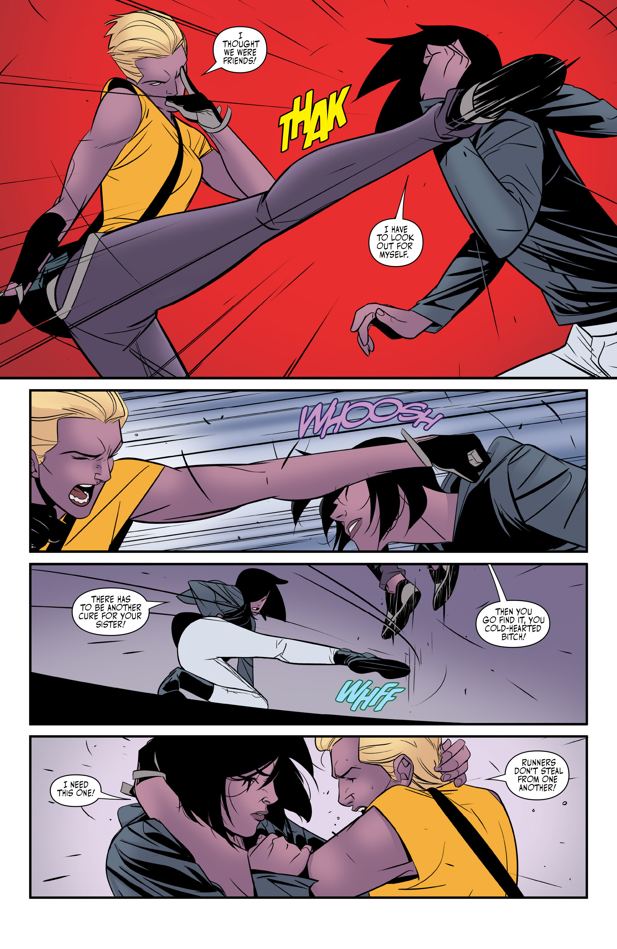 Read online Mirror's Edge: Exordium comic -  Issue #6 - 8