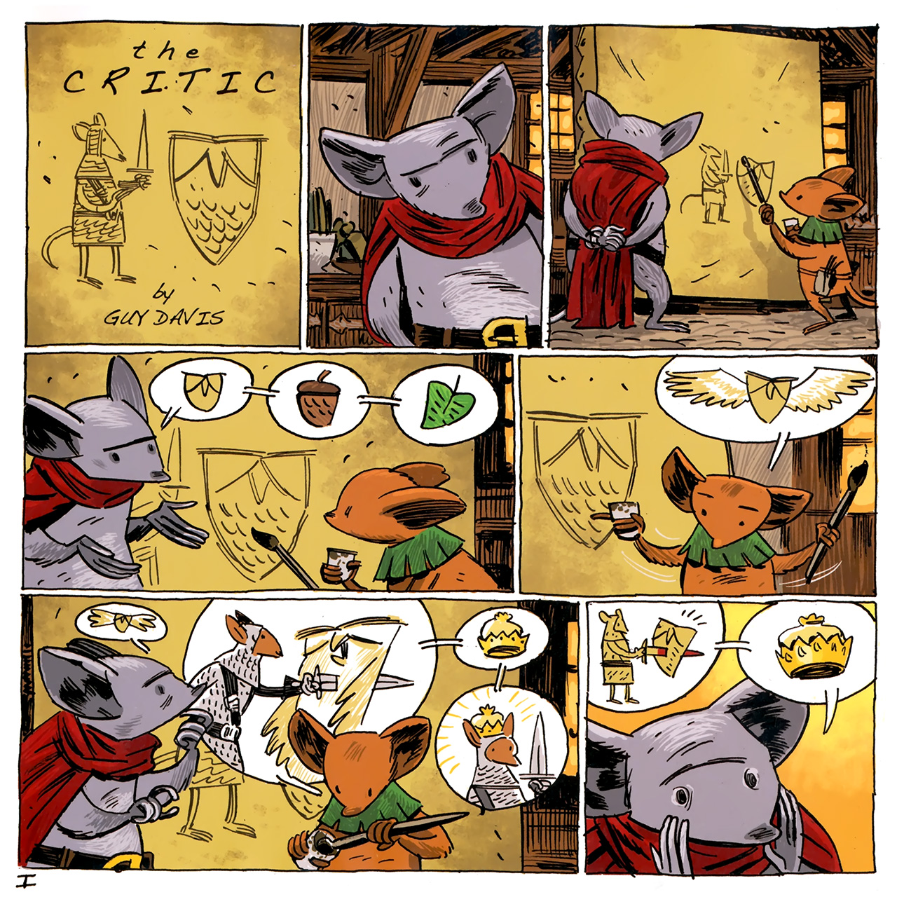 Read online Mouse Guard: Legends of the Guard comic -  Issue #3 - 11