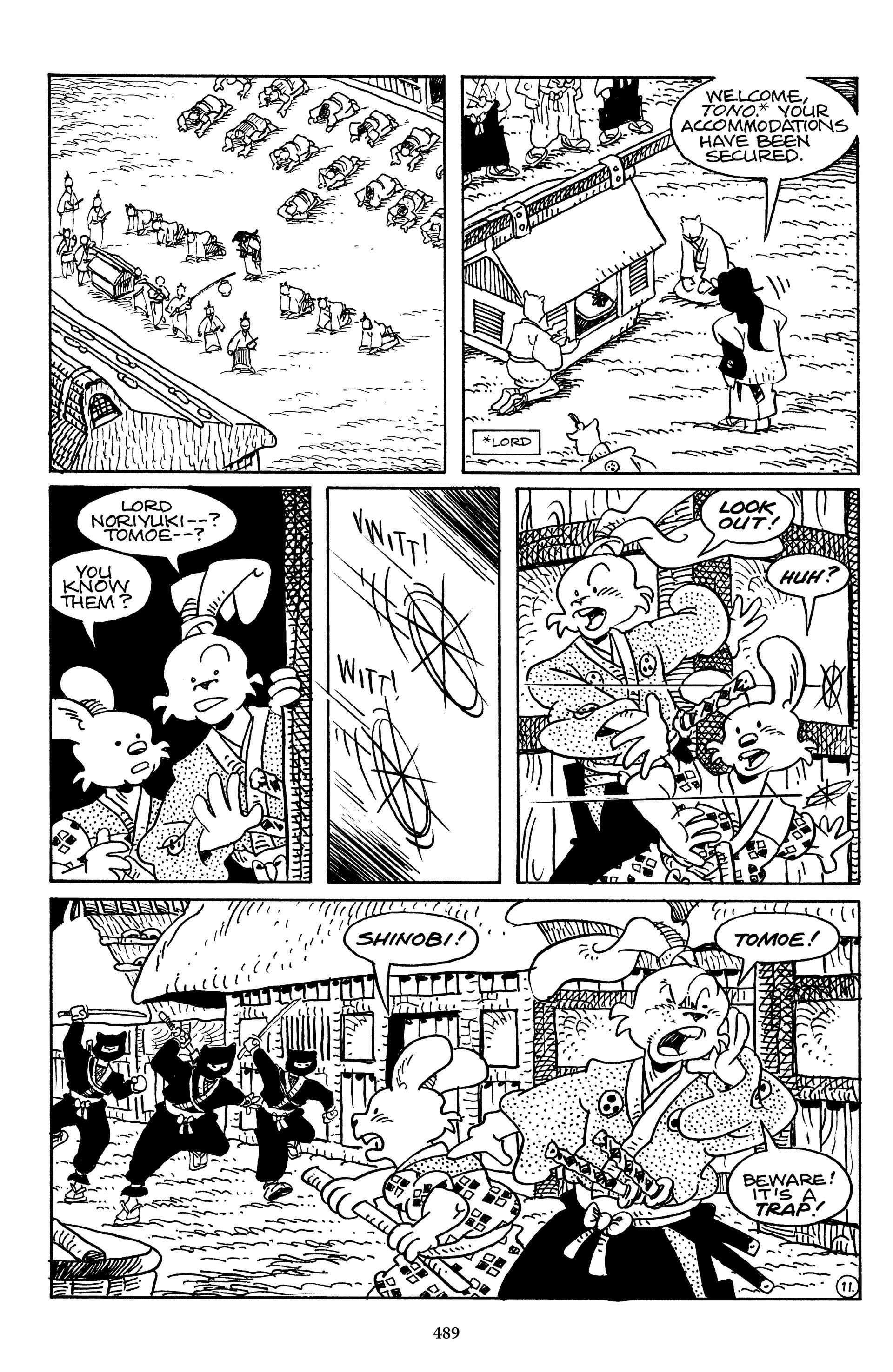 Read online The Usagi Yojimbo Saga (2021) comic -  Issue # TPB 4 (Part 5) - 85