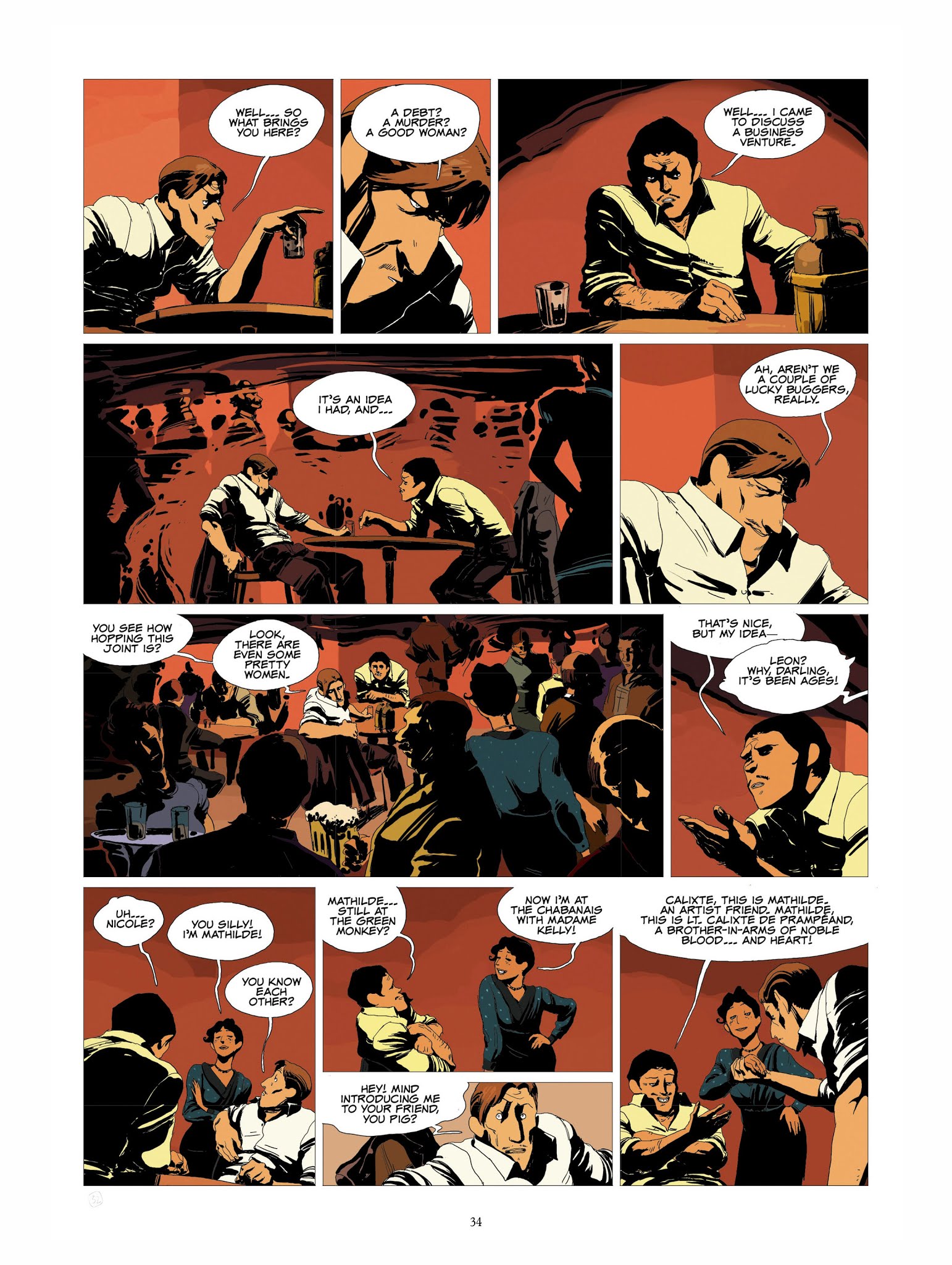 Read online Of Blood and Gold comic -  Issue #1 - 34