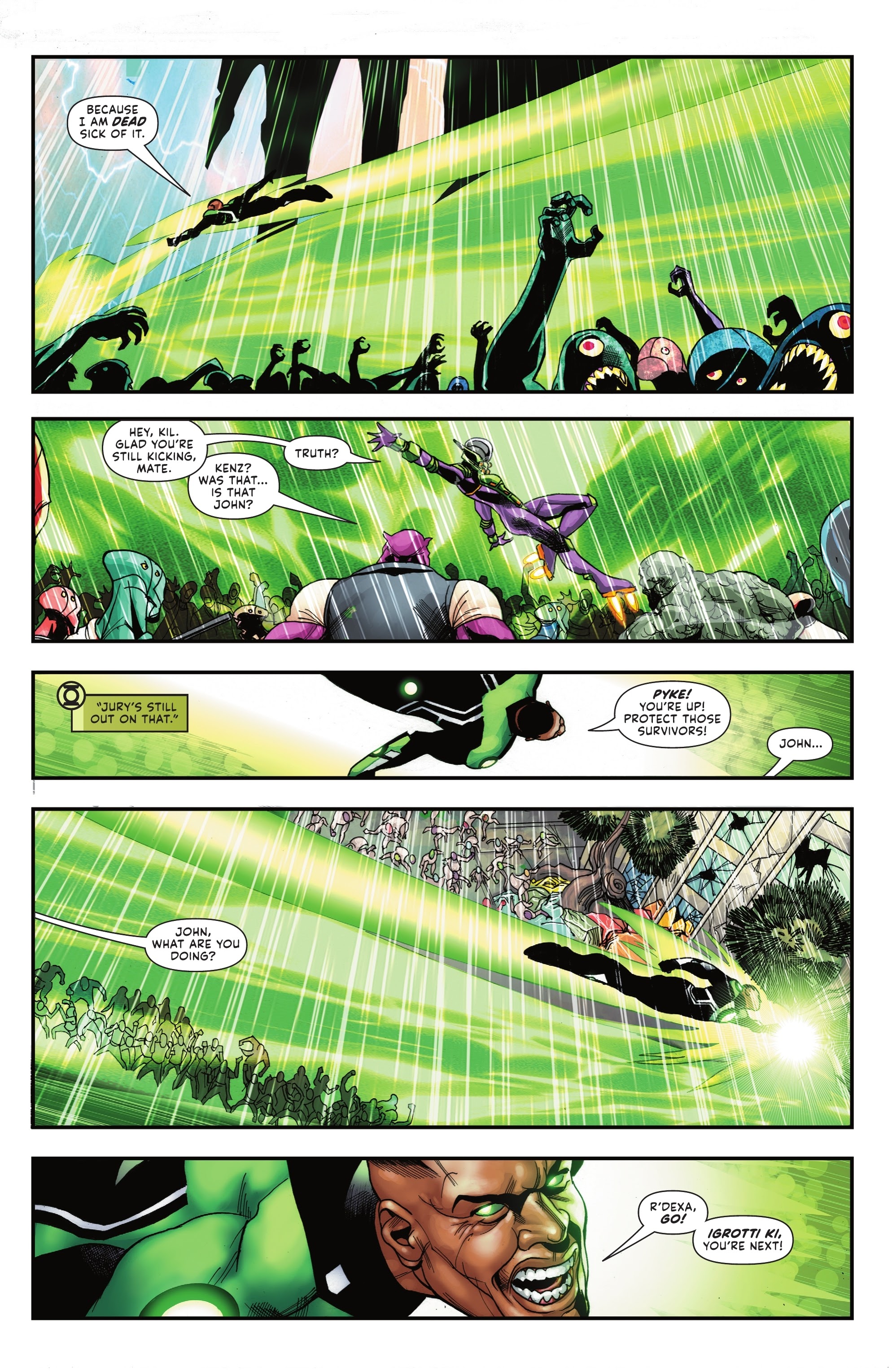 Read online Green Lantern (2021) comic -  Issue #8 - 7