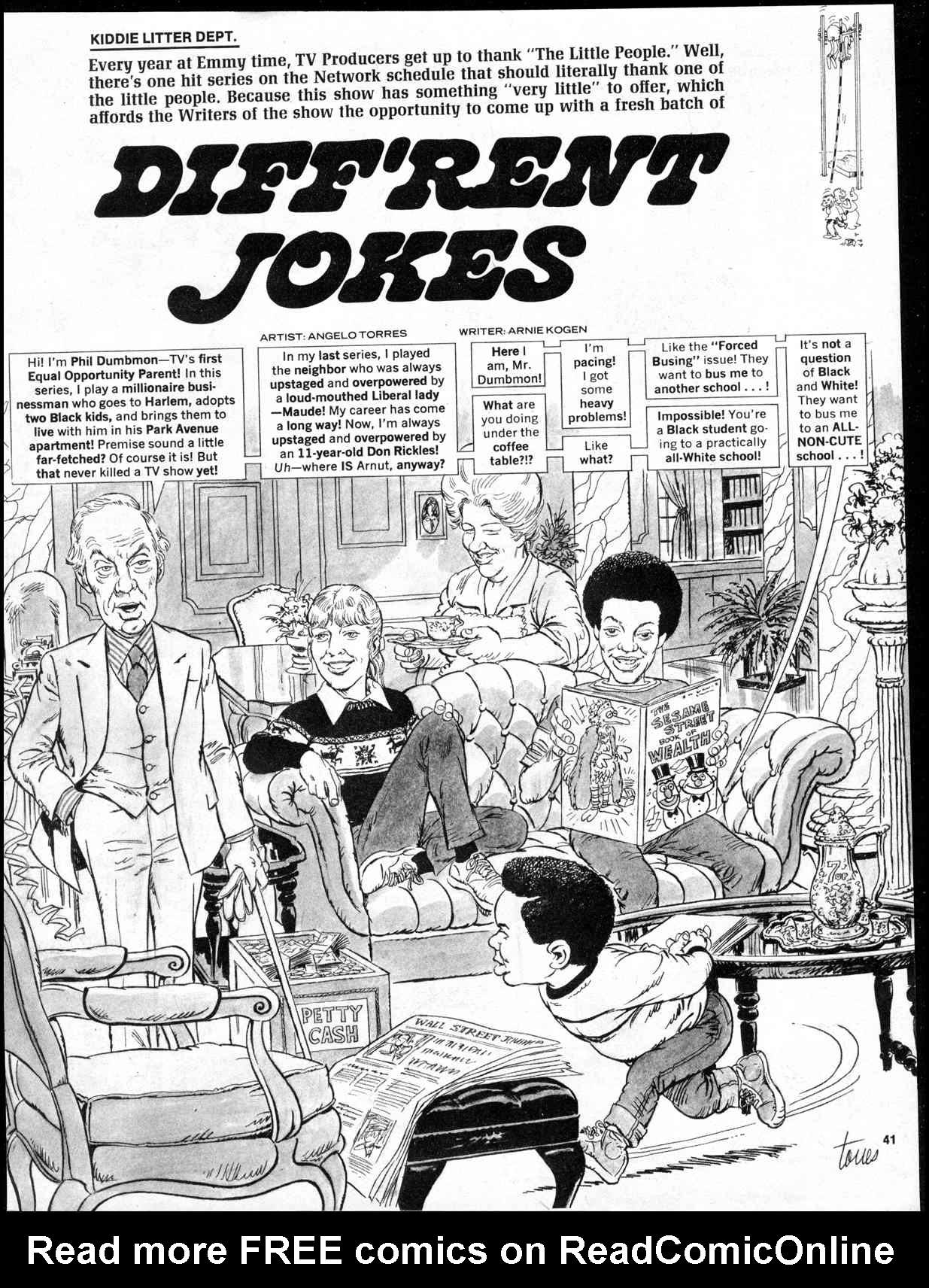 Read online MAD comic -  Issue #215 - 43