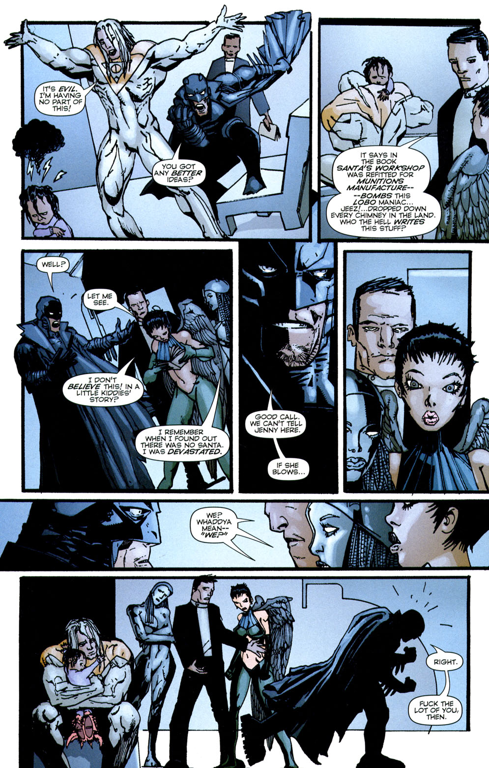 Read online The Authority/Lobo: Jingle Hell comic -  Issue # Full - 19