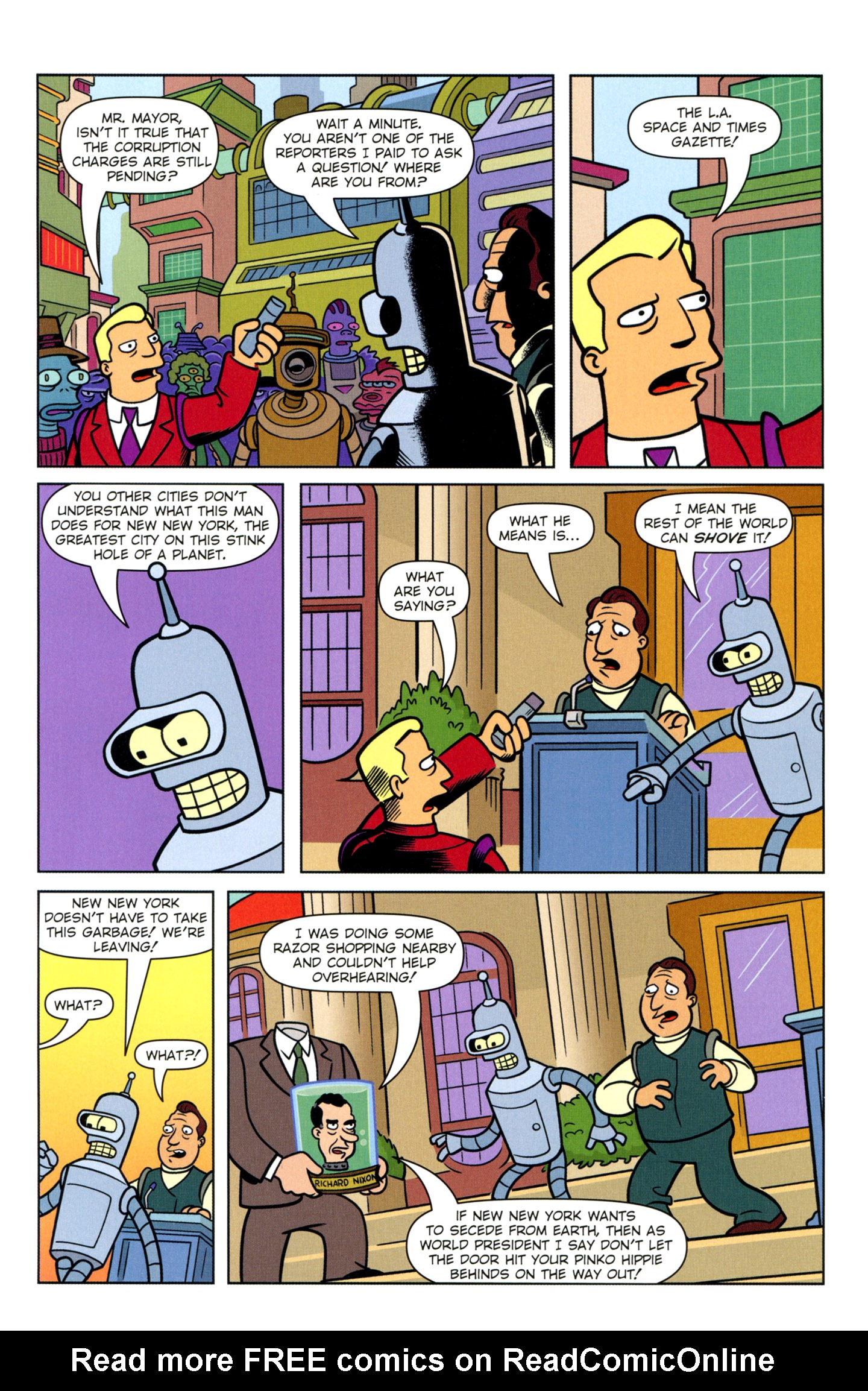 Read online Futurama Comics comic -  Issue #59 - 12