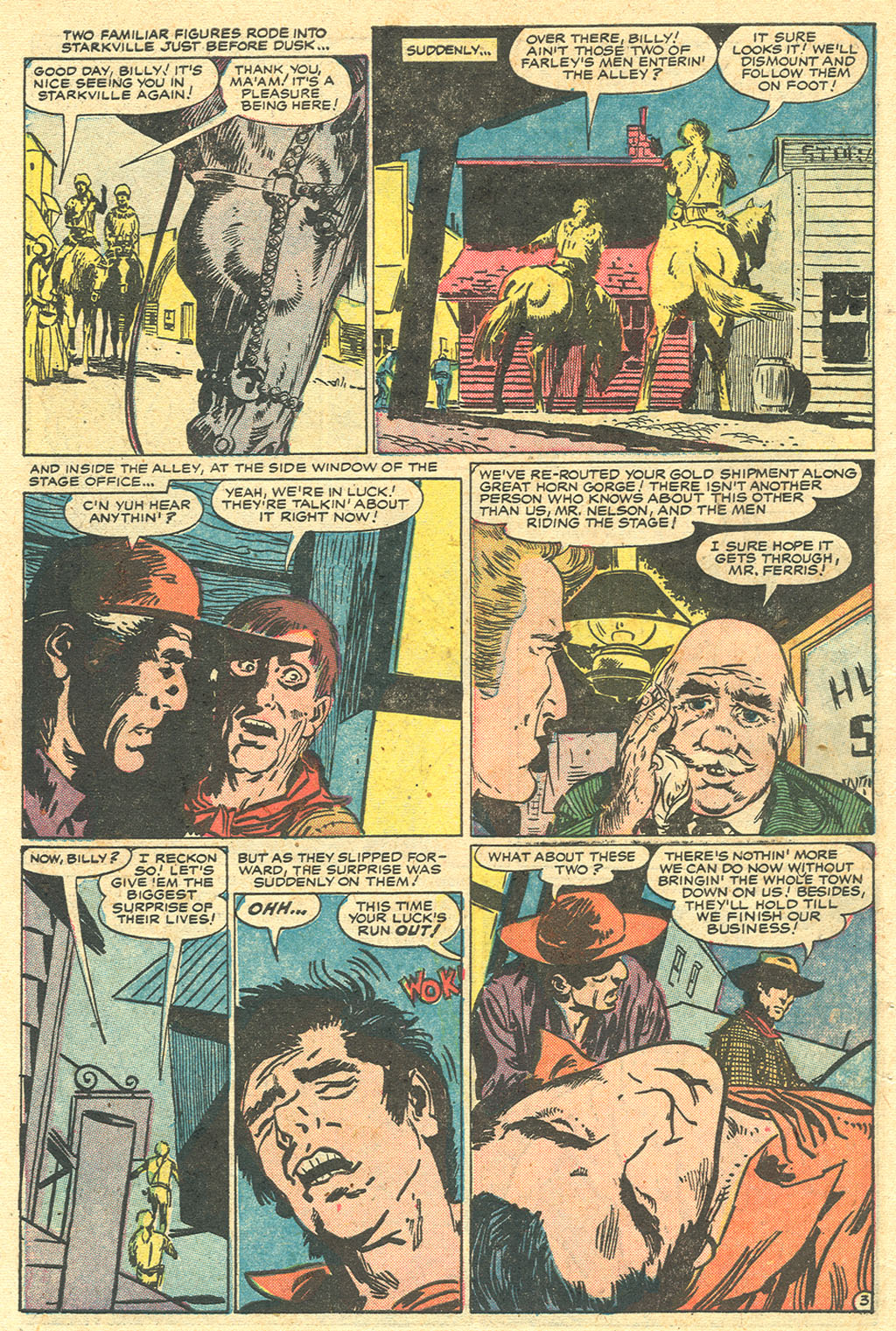 Read online Gunsmoke Western comic -  Issue #33 - 31