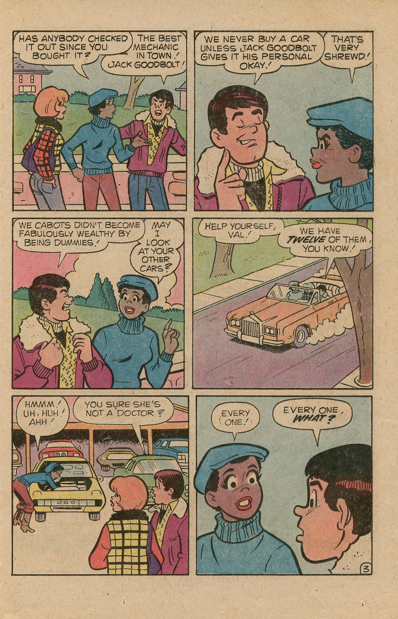 Read online Archie's TV Laugh-Out comic -  Issue #68 - 15