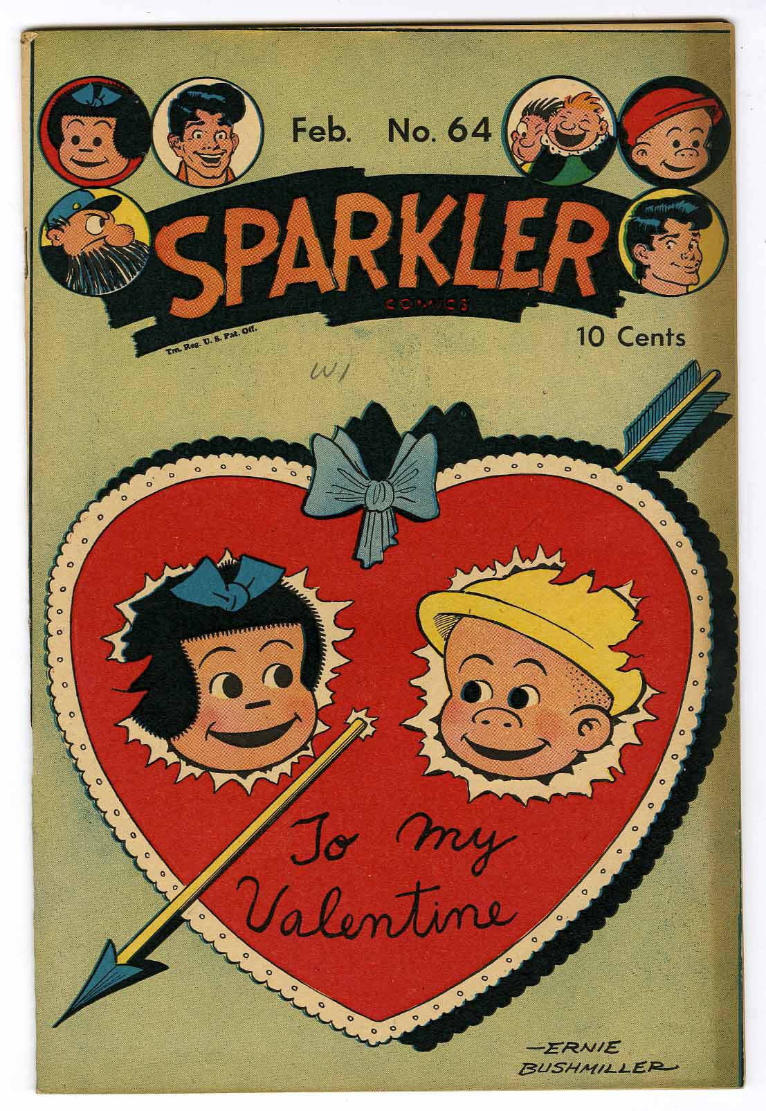 Read online Sparkler Comics comic -  Issue #64 - 1