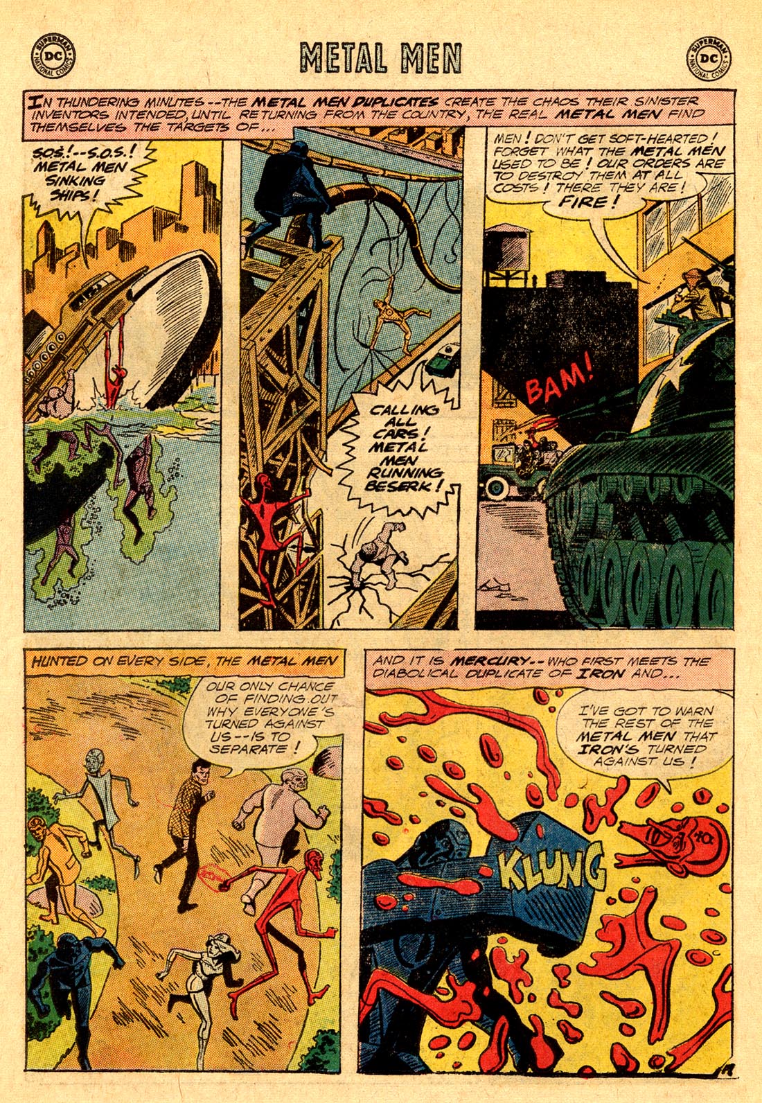 Read online Metal Men (1963) comic -  Issue #12 - 26