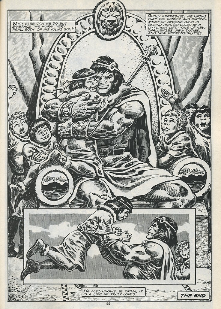 Read online The Savage Sword Of Conan comic -  Issue #177 - 57