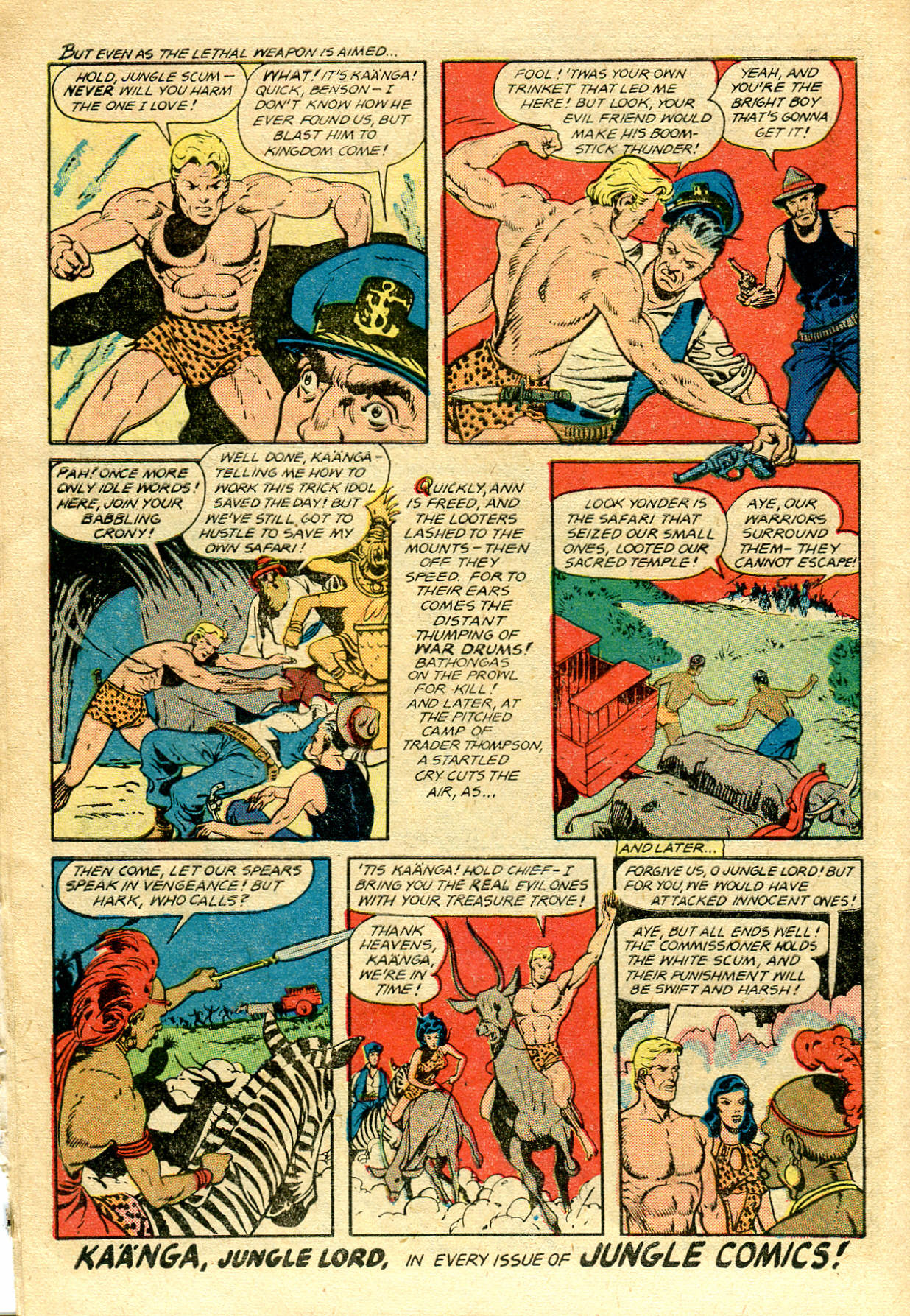 Read online Jungle Comics comic -  Issue #116 - 13