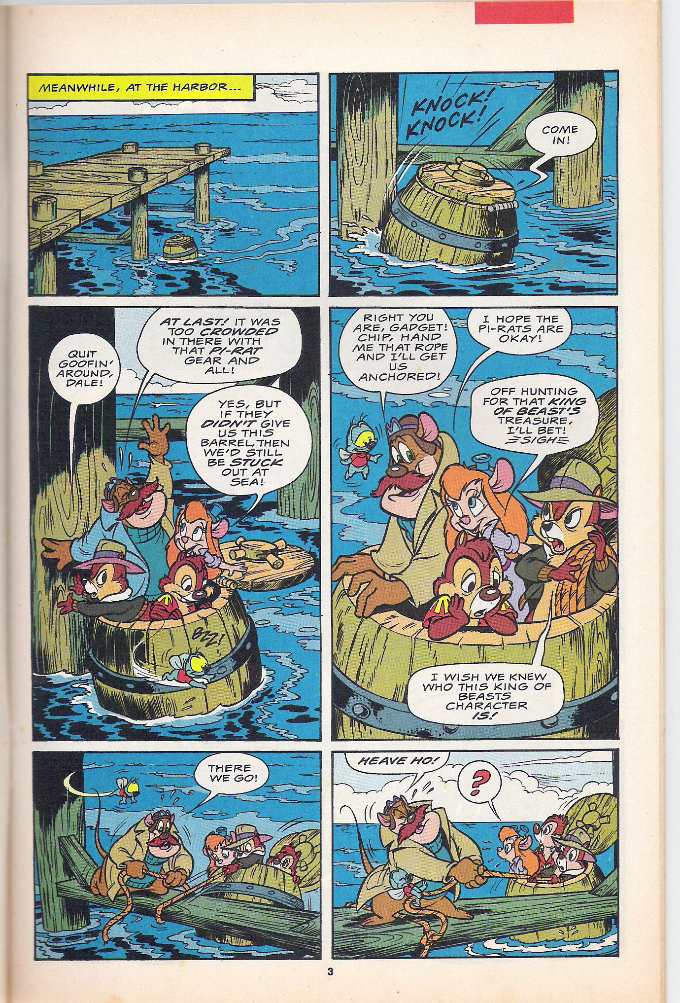 Read online Disney's Chip 'N Dale Rescue Rangers comic -  Issue #4 - 5