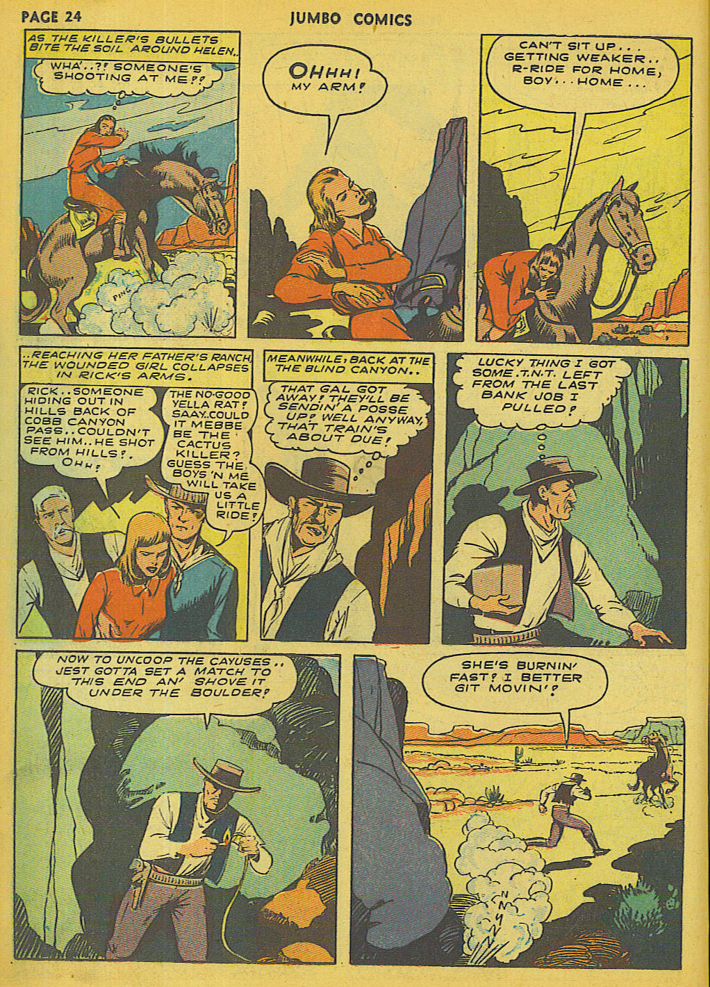 Read online Jumbo Comics comic -  Issue #49 - 26