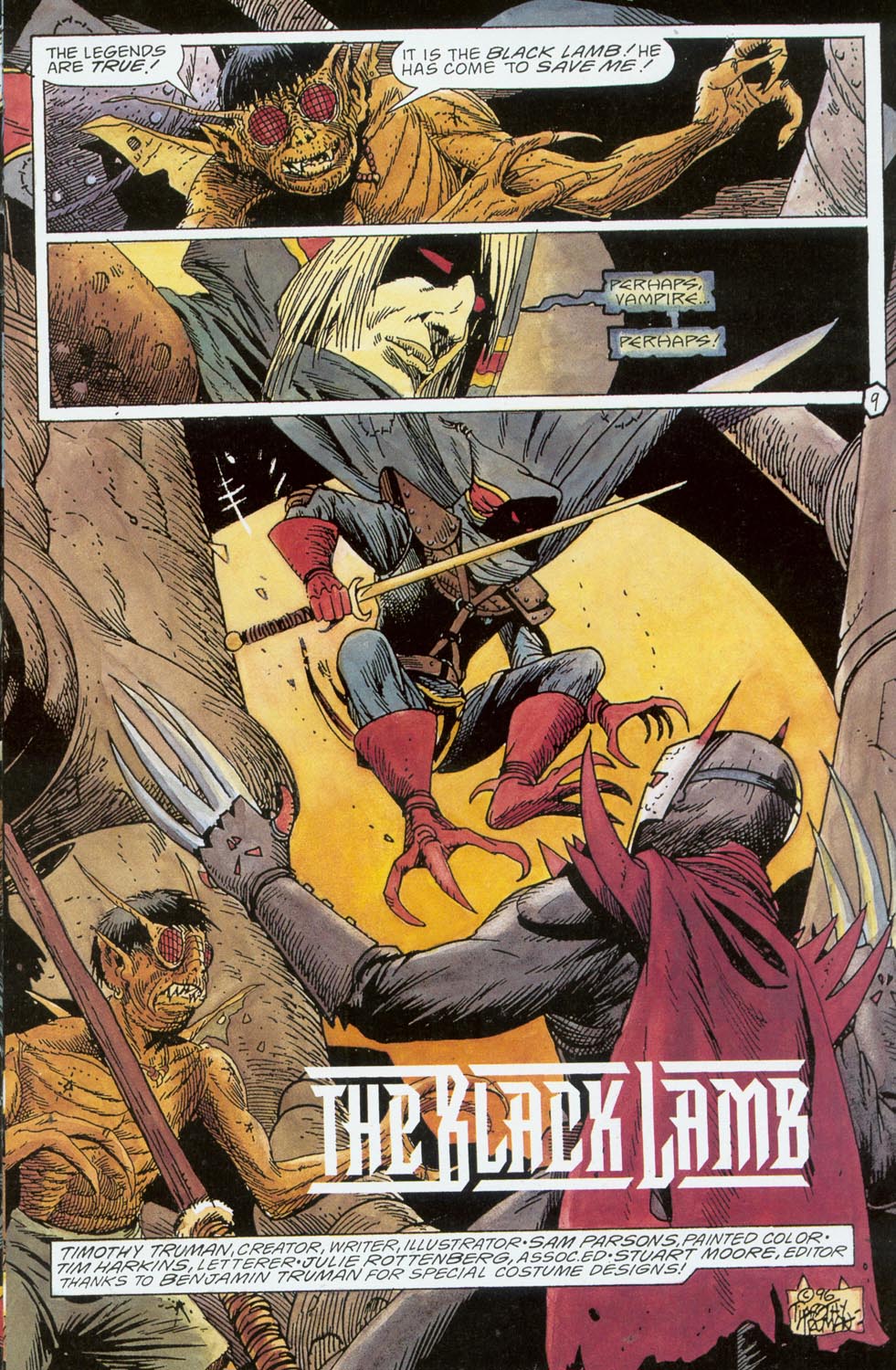 Read online The Black Lamb comic -  Issue #4 - 10