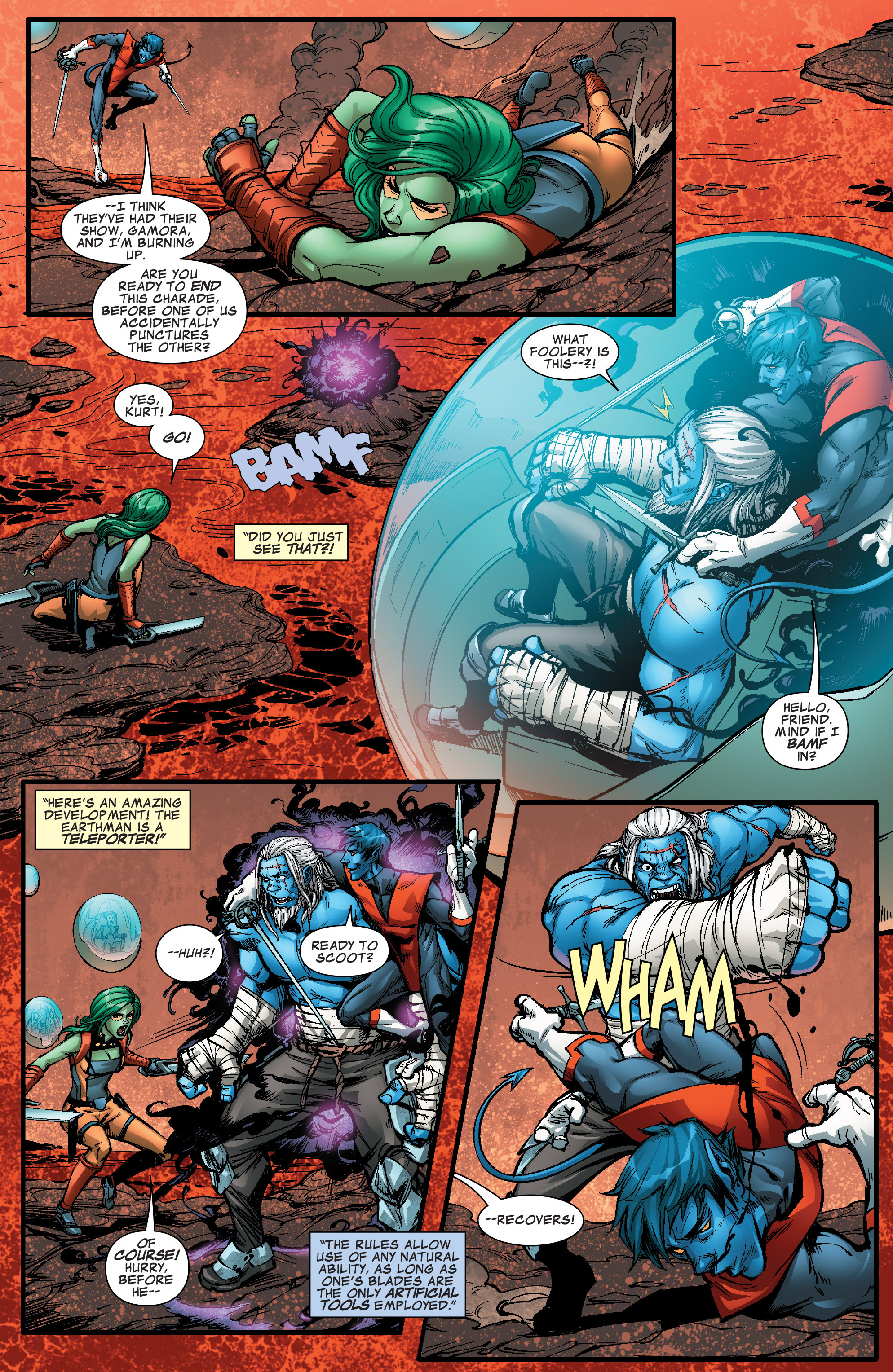 Read online Guardians Team-Up comic -  Issue #6 - 17