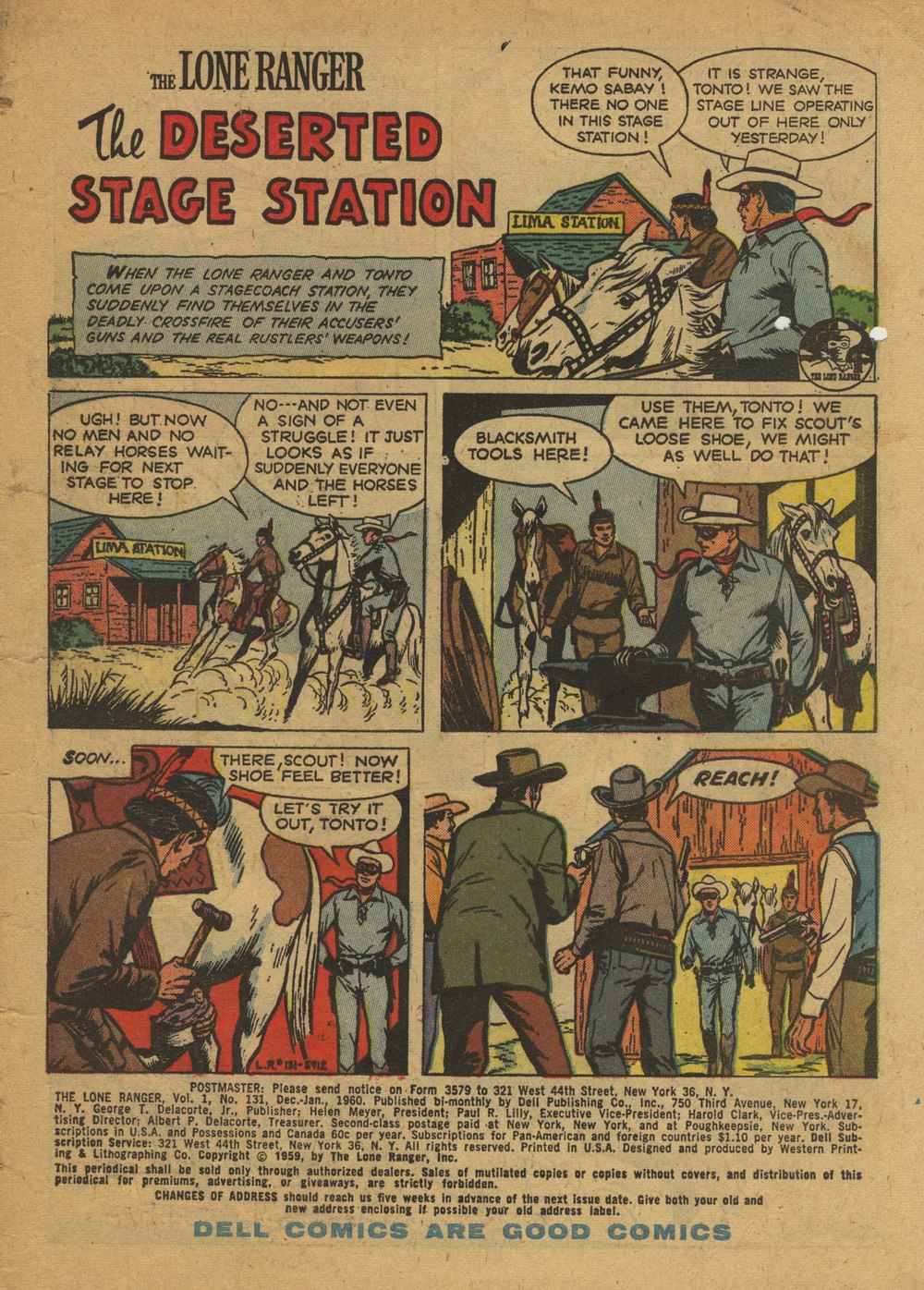 Read online The Lone Ranger (1948) comic -  Issue #131 - 3