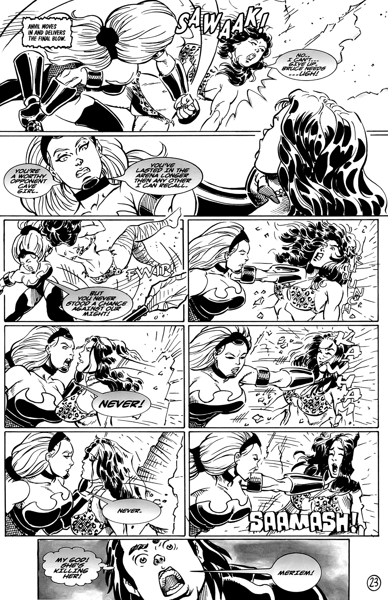 Read online Cavewoman: Sisters of the Arena comic -  Issue #1 - 25