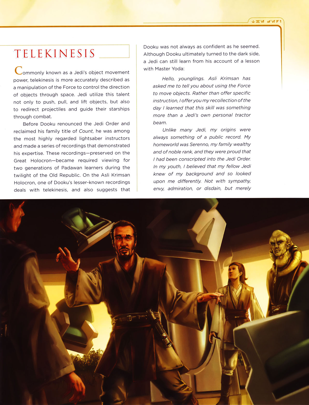 Read online Star Wars: Jedi vs. Sith - The Essential Guide To The Force comic -  Issue # TPB (Part 1) - 87