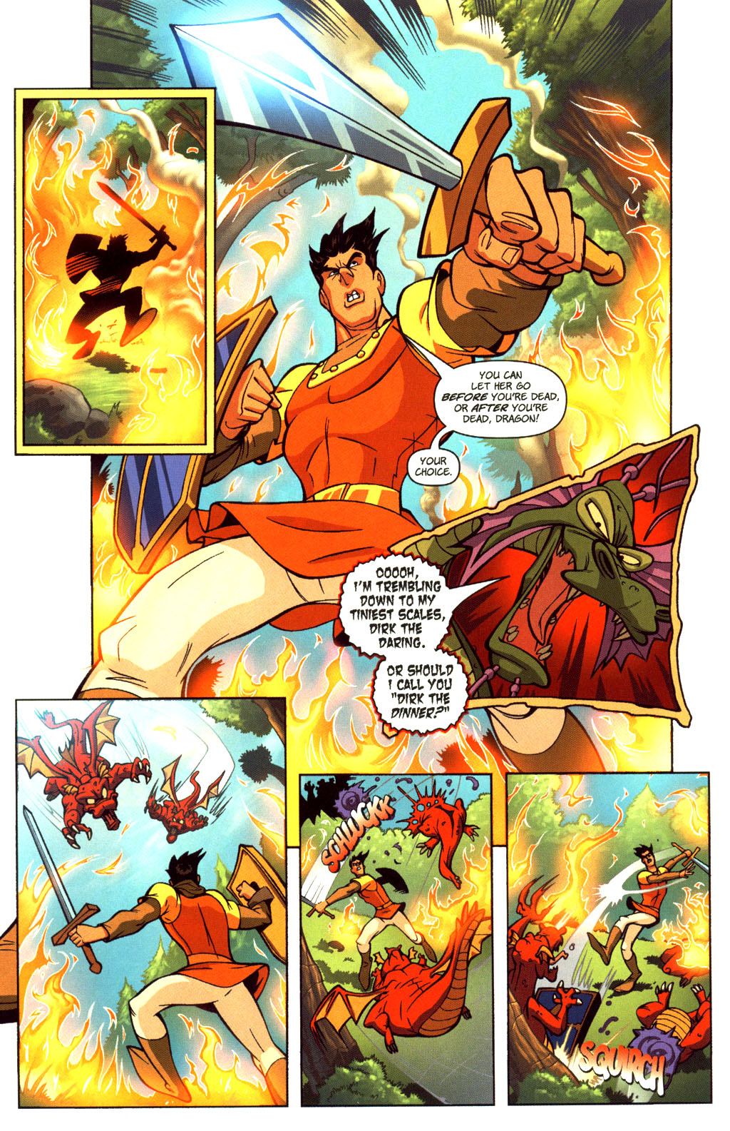 Read online Dragon's Lair comic -  Issue #1 - 12