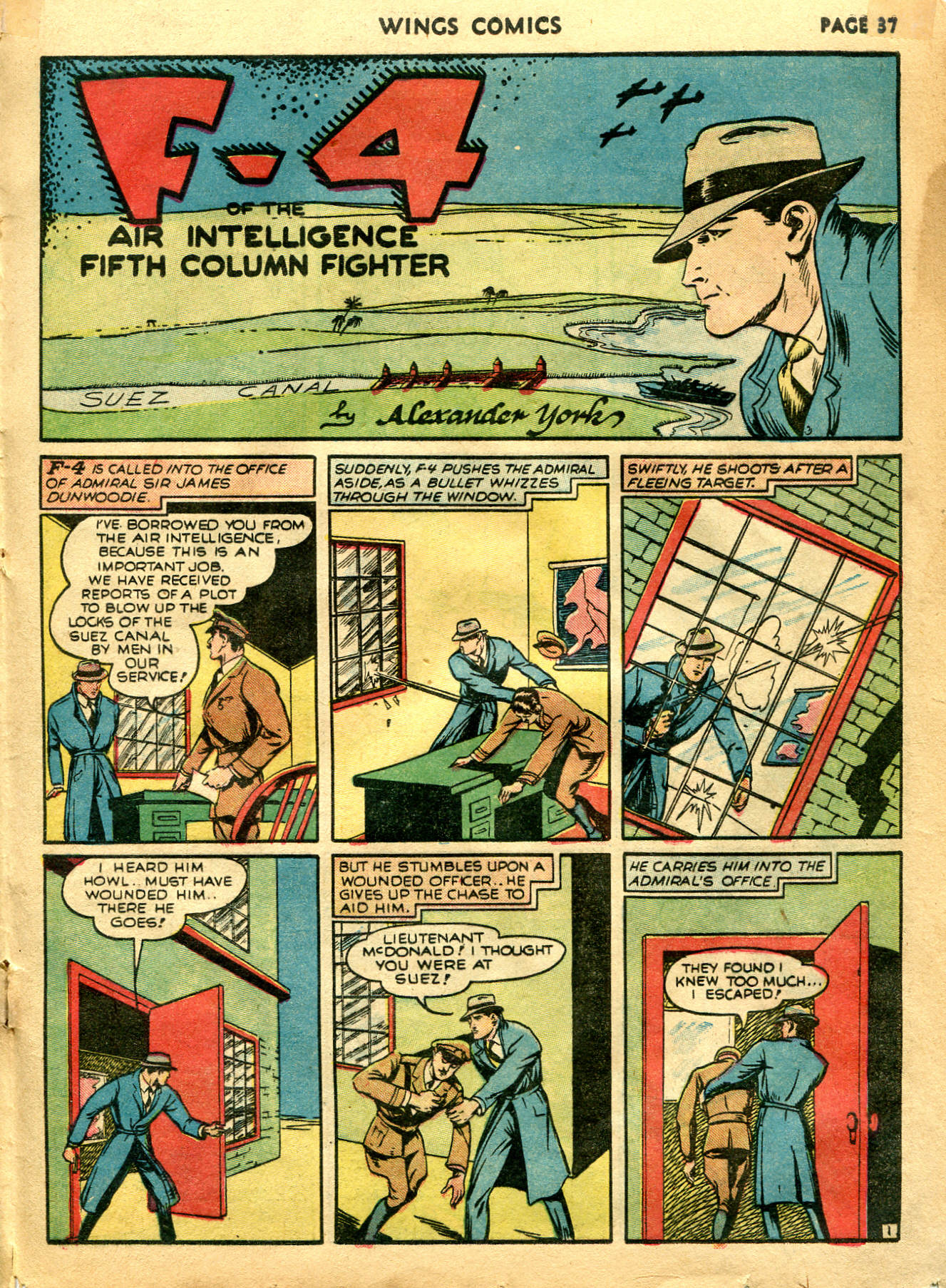 Read online Wings Comics comic -  Issue #5 - 39