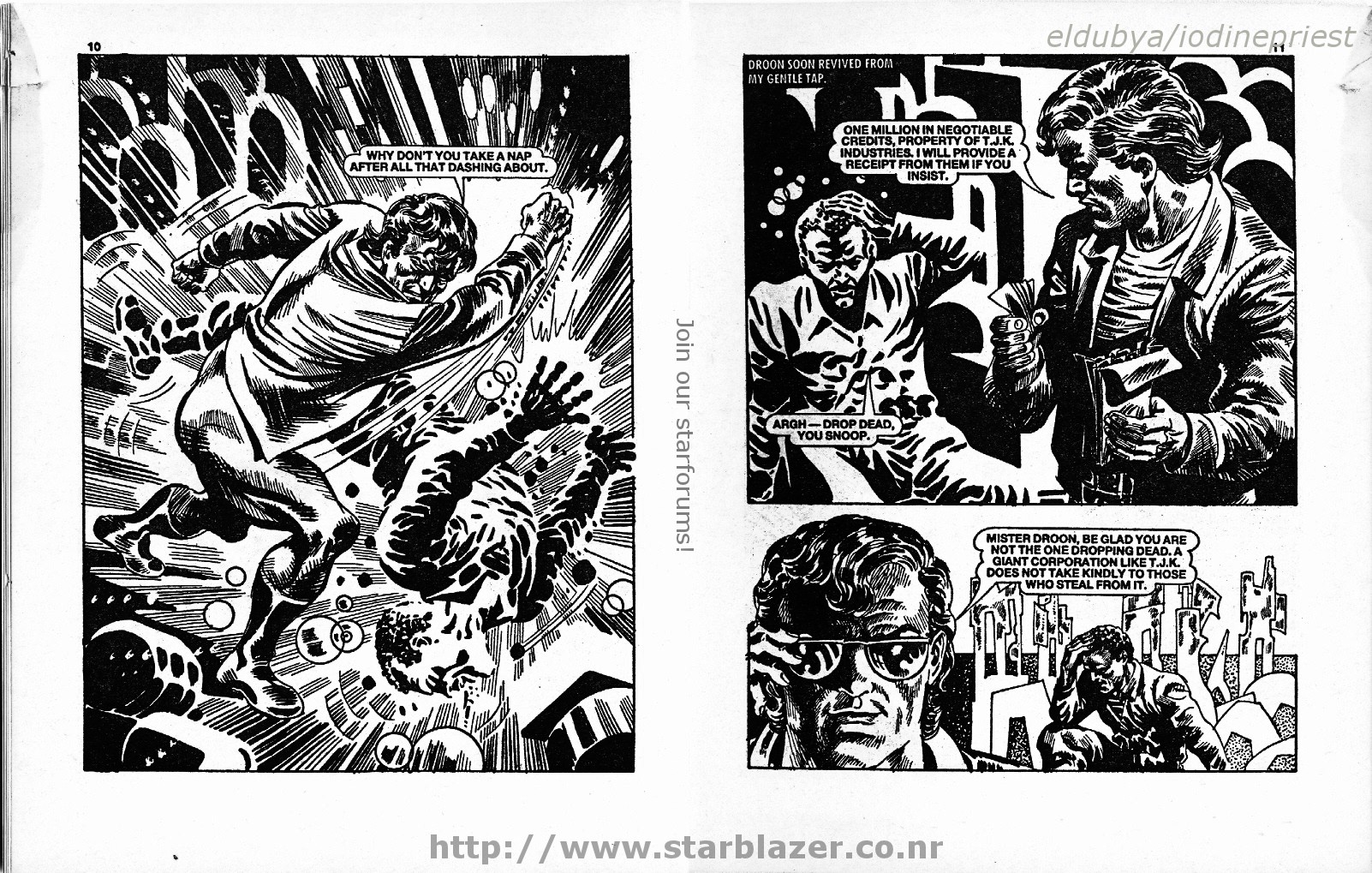 Read online Starblazer comic -  Issue #252 - 7