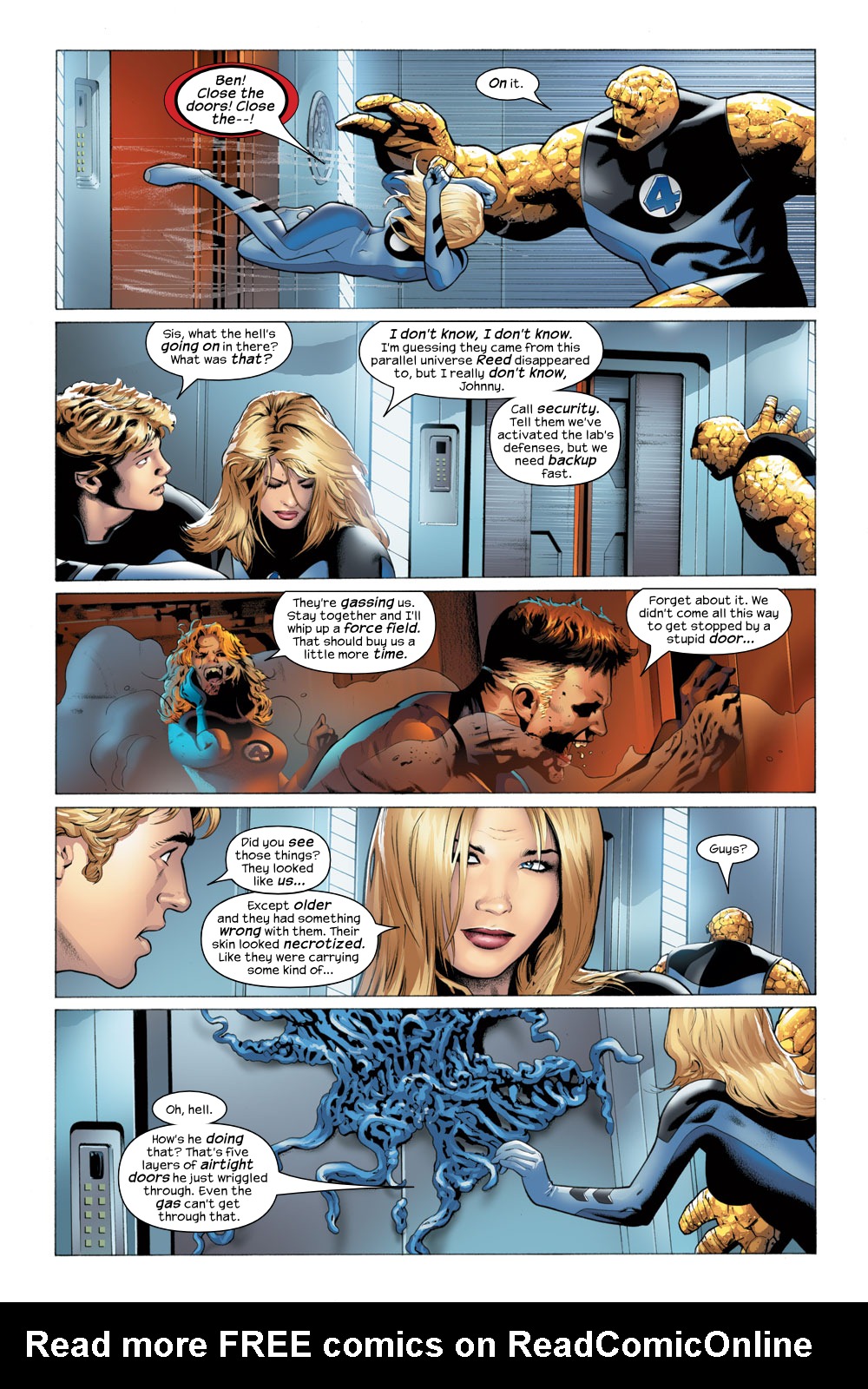 Read online Ultimate Fantastic Four (2004) comic -  Issue #23 - 4