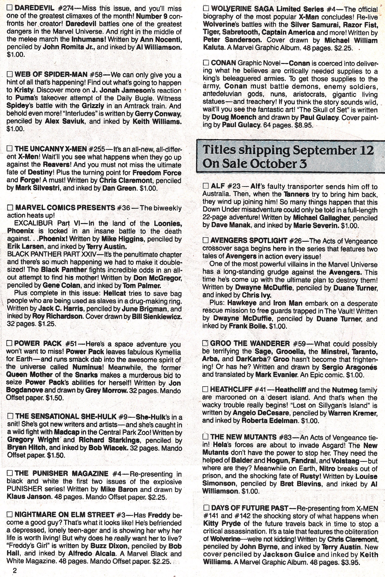 Read online Marvel Age comic -  Issue #81 - 4