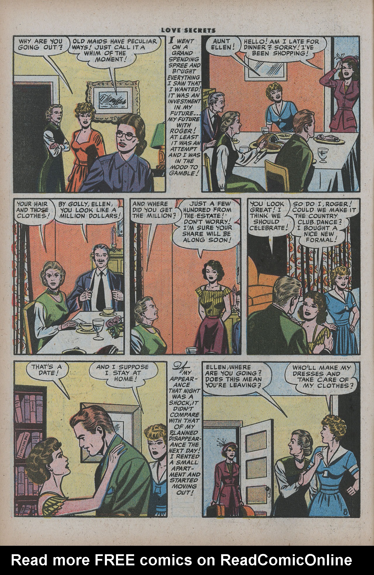 Read online Love Secrets (1953) comic -  Issue #47 - 10