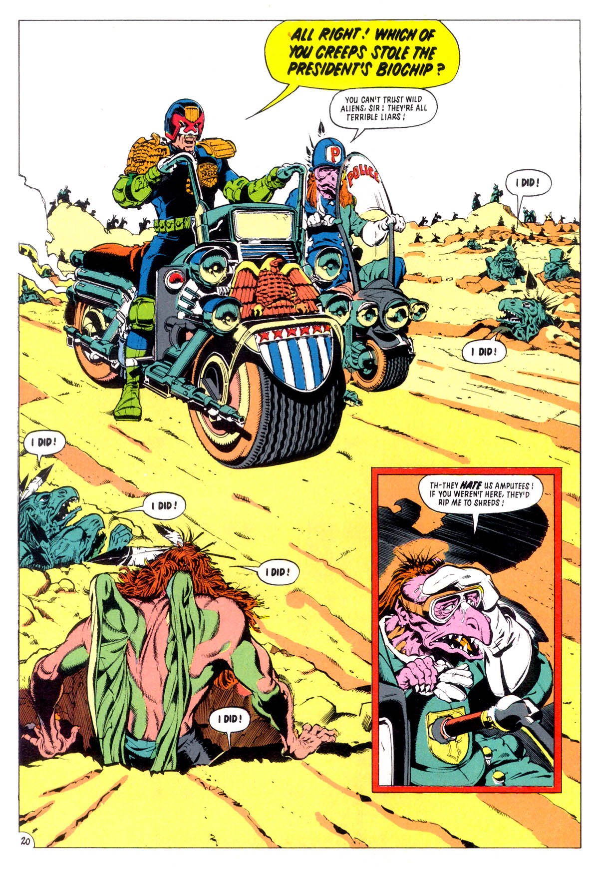 Read online Judge Dredd: The Judge Child Quest comic -  Issue #2 - 24