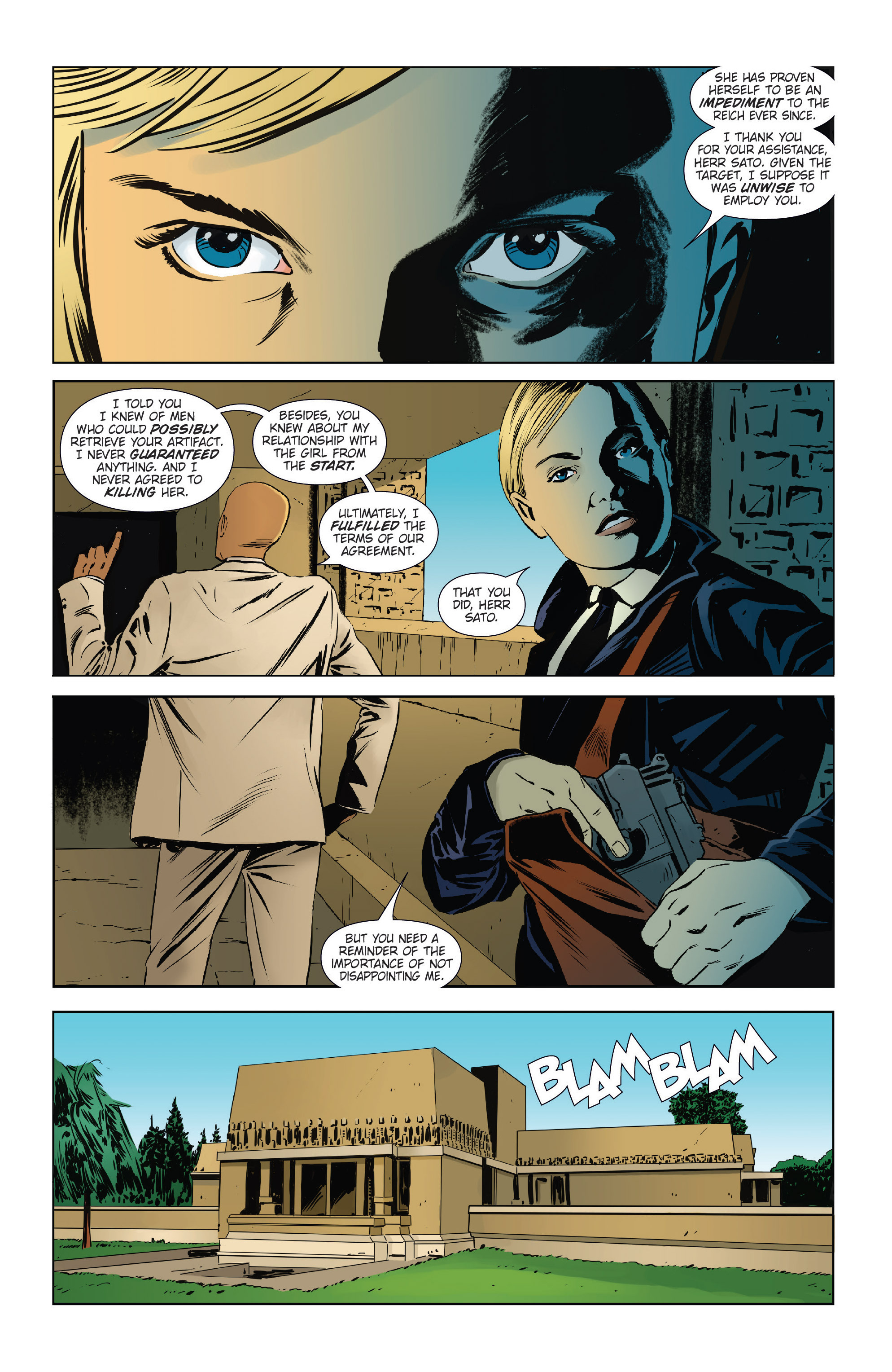 Read online Athena Voltaire and the Volcano Goddess comic -  Issue #2 - 17