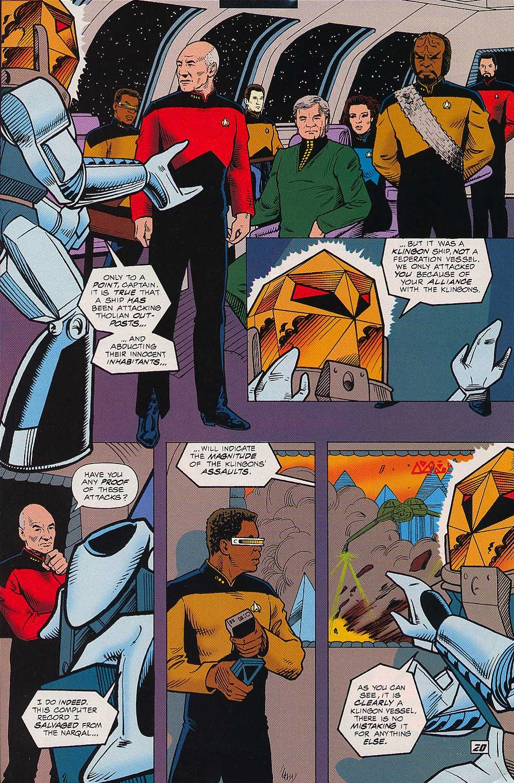 Read online Star Trek: The Next Generation (1989) comic -  Issue #74 - 19