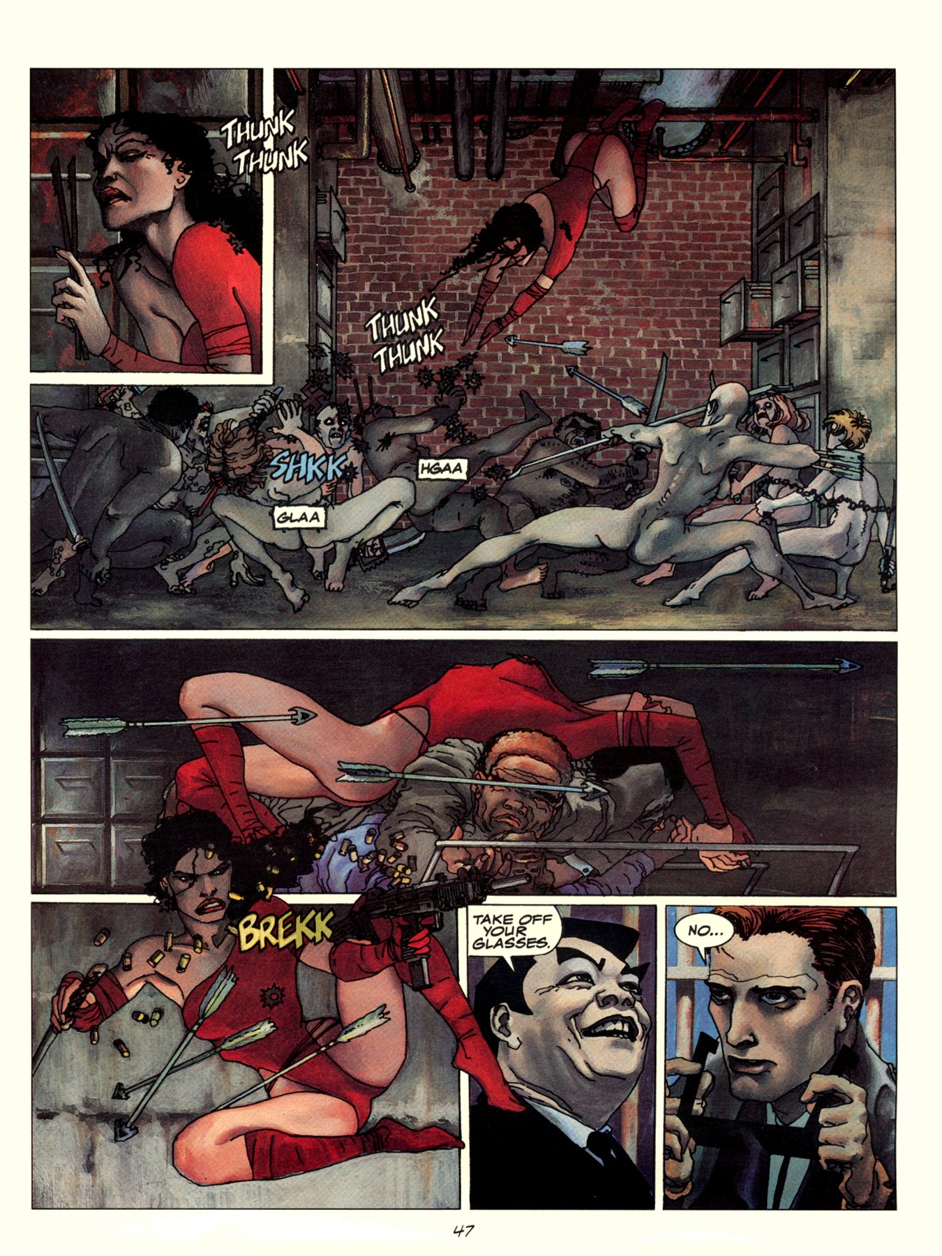 Read online Elektra Lives Again comic -  Issue # Full - 54