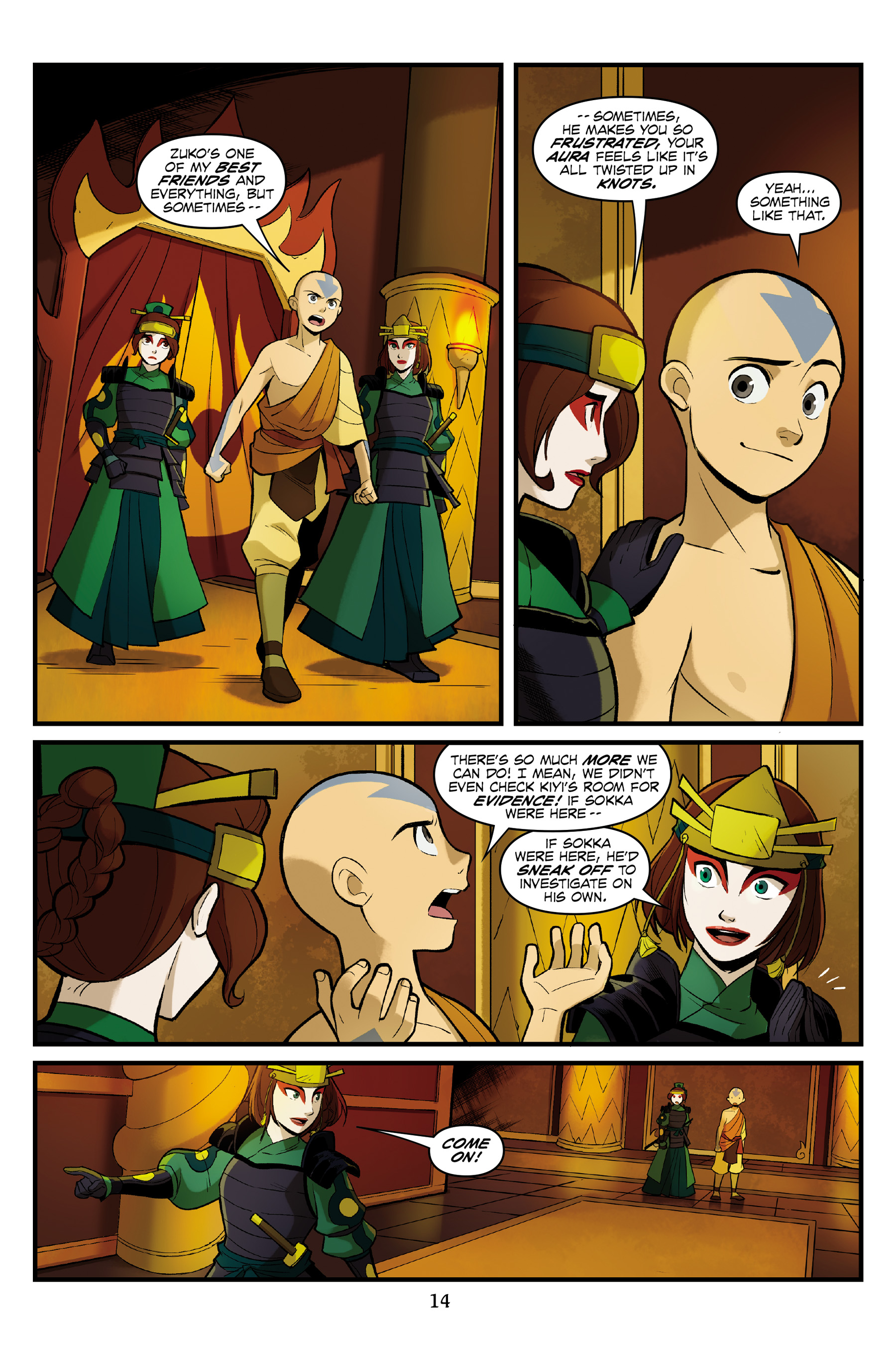 Read online Nickelodeon Avatar: The Last Airbender - Smoke and Shadow comic -  Issue # Part 3 - 15