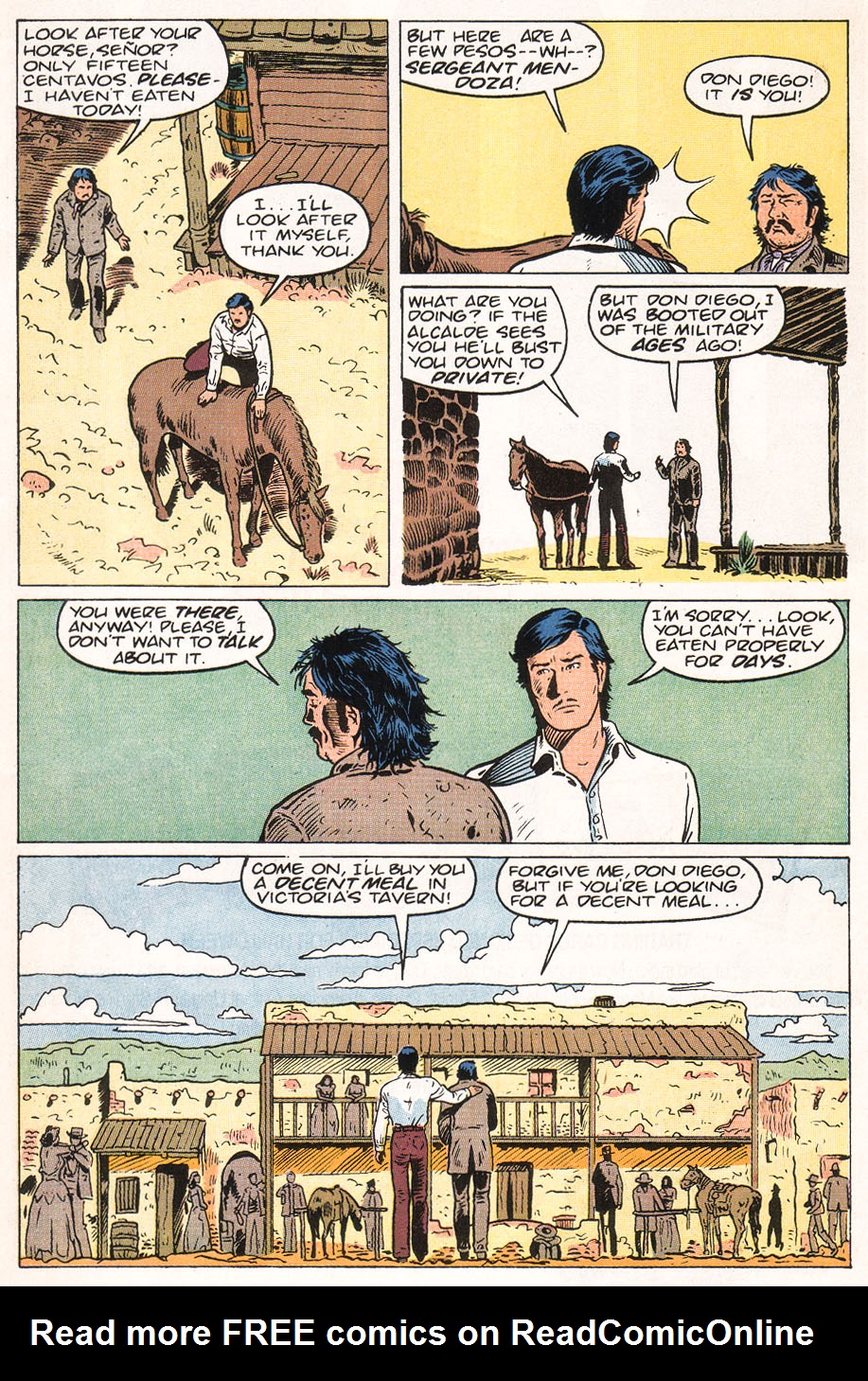 Read online Zorro (1990) comic -  Issue #12 - 18