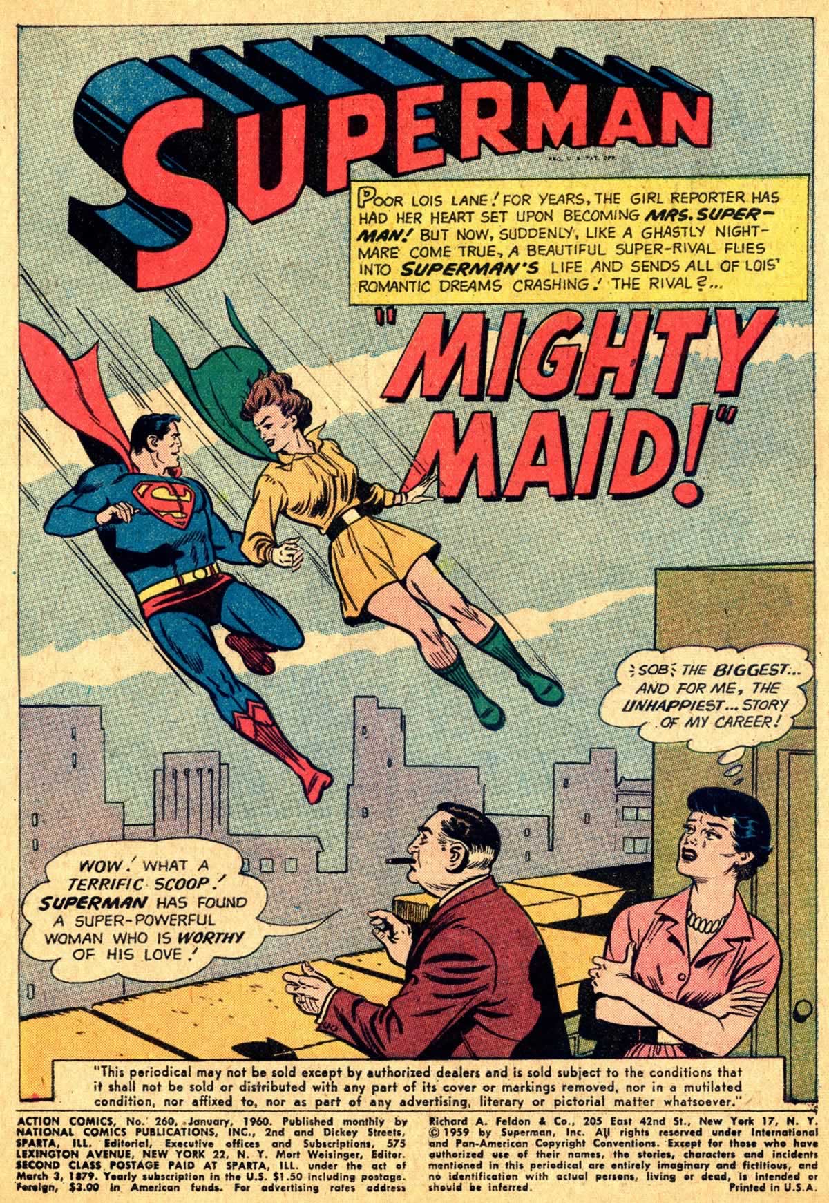 Action Comics (1938) 260 Page 1