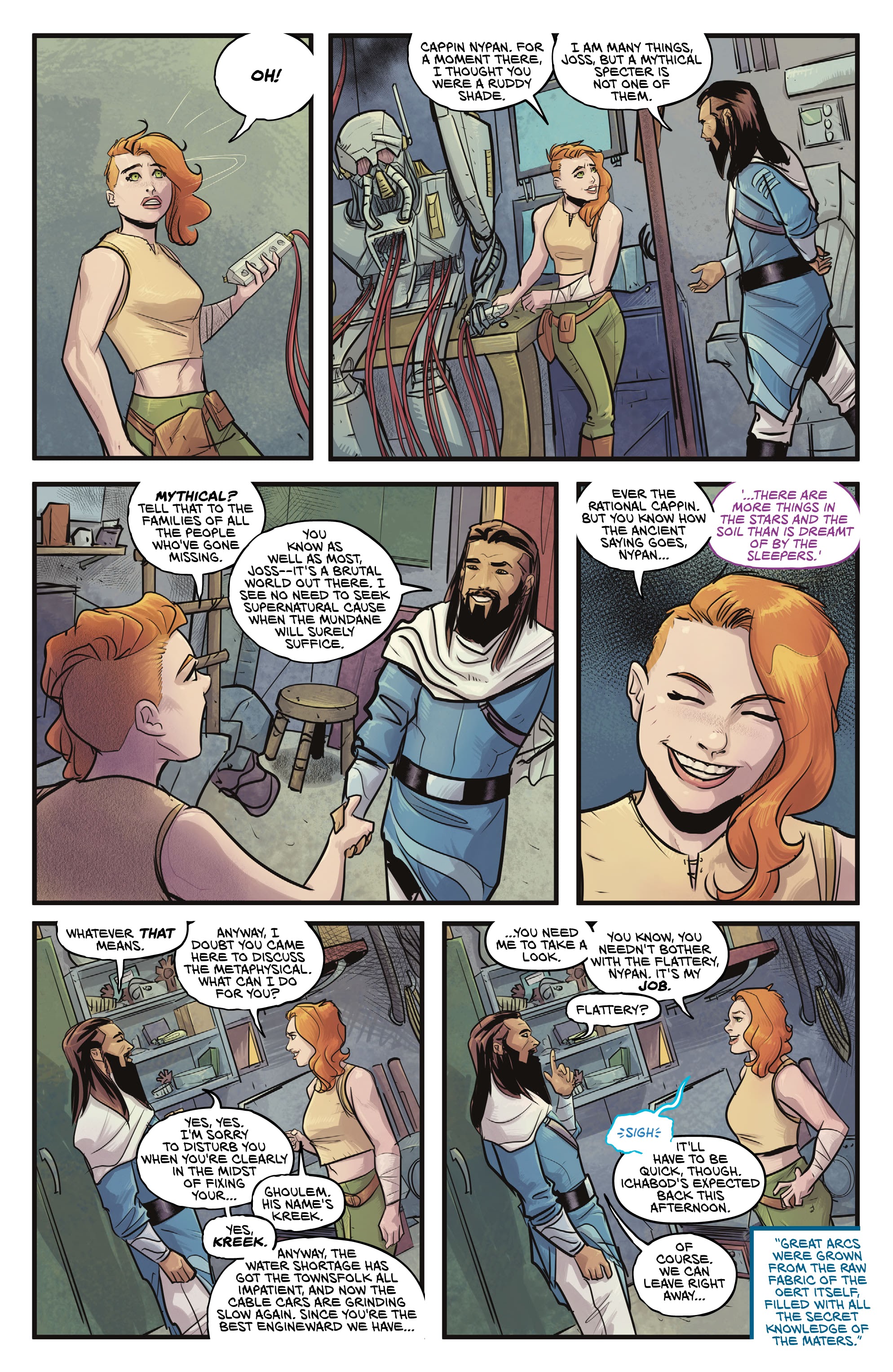 Read online Engine Ward comic -  Issue #1 - 11