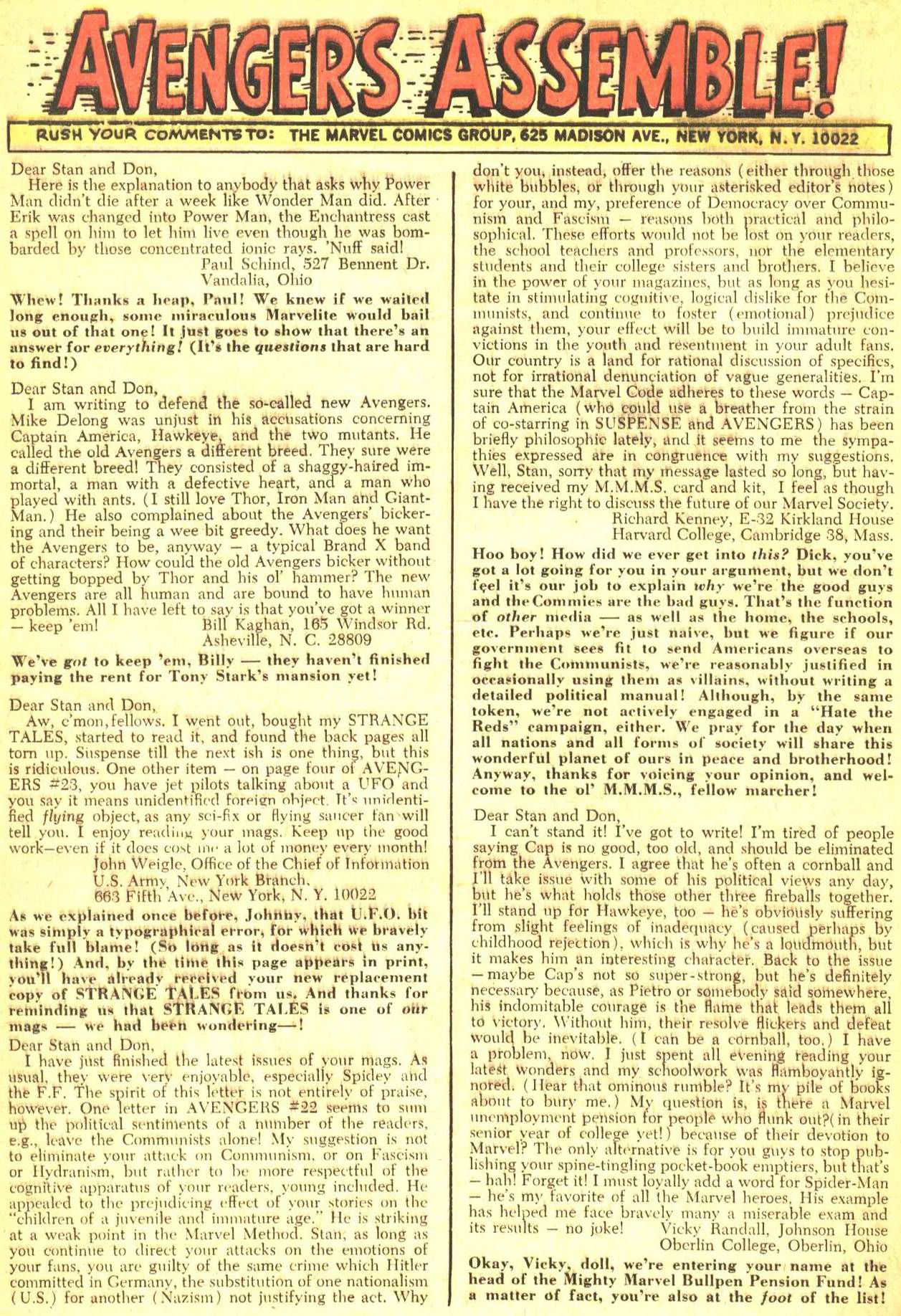 Read online The Avengers (1963) comic -  Issue #27 - 24