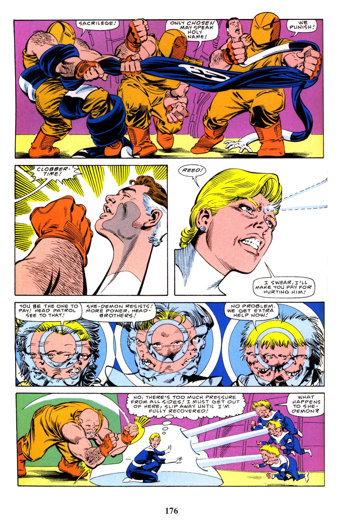 Read online Fantastic Four Visionaries: John Byrne comic -  Issue # TPB 8 - 176