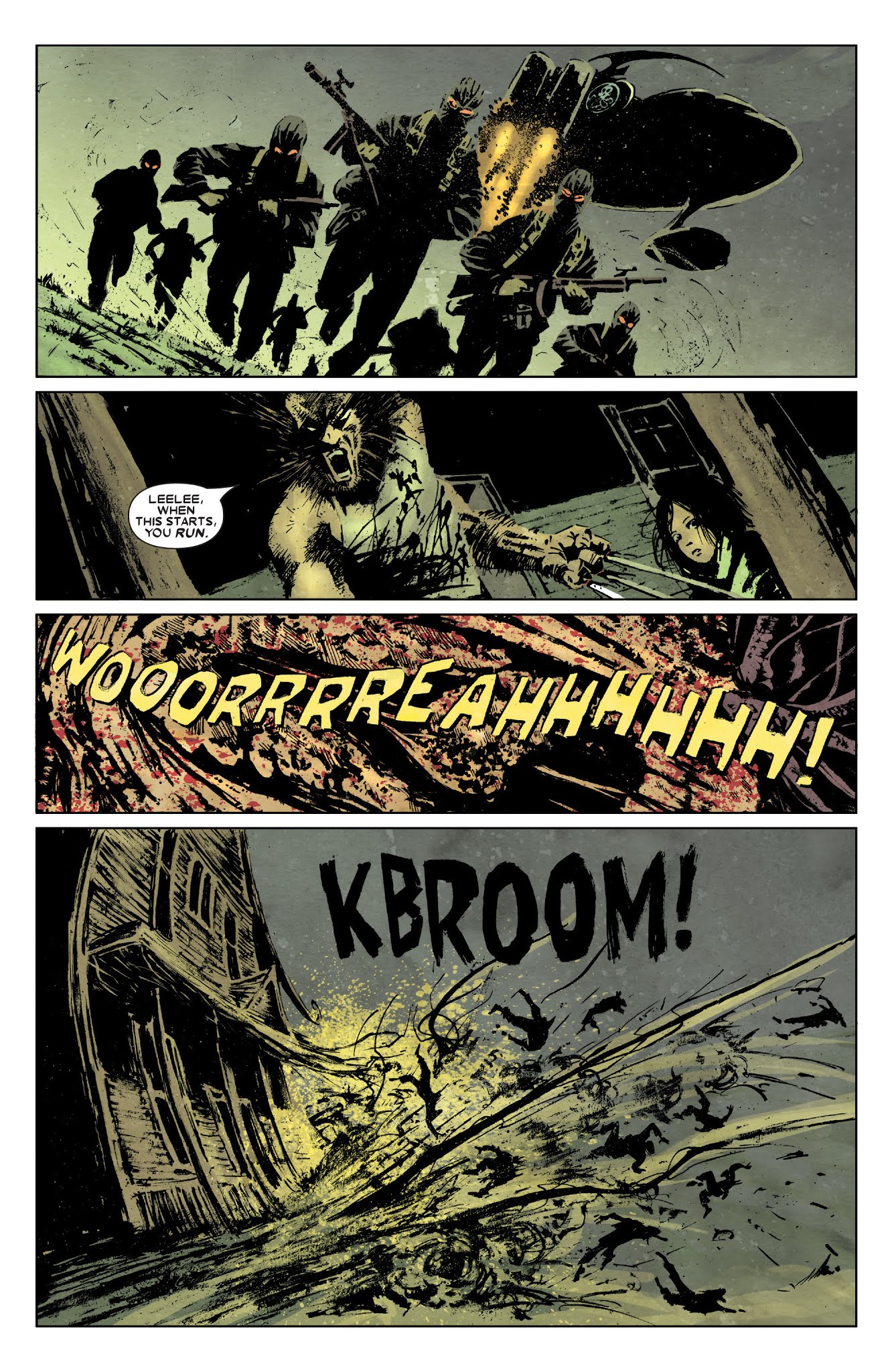Read online Wolverine: Blood & Sorrow comic -  Issue # TPB - 82