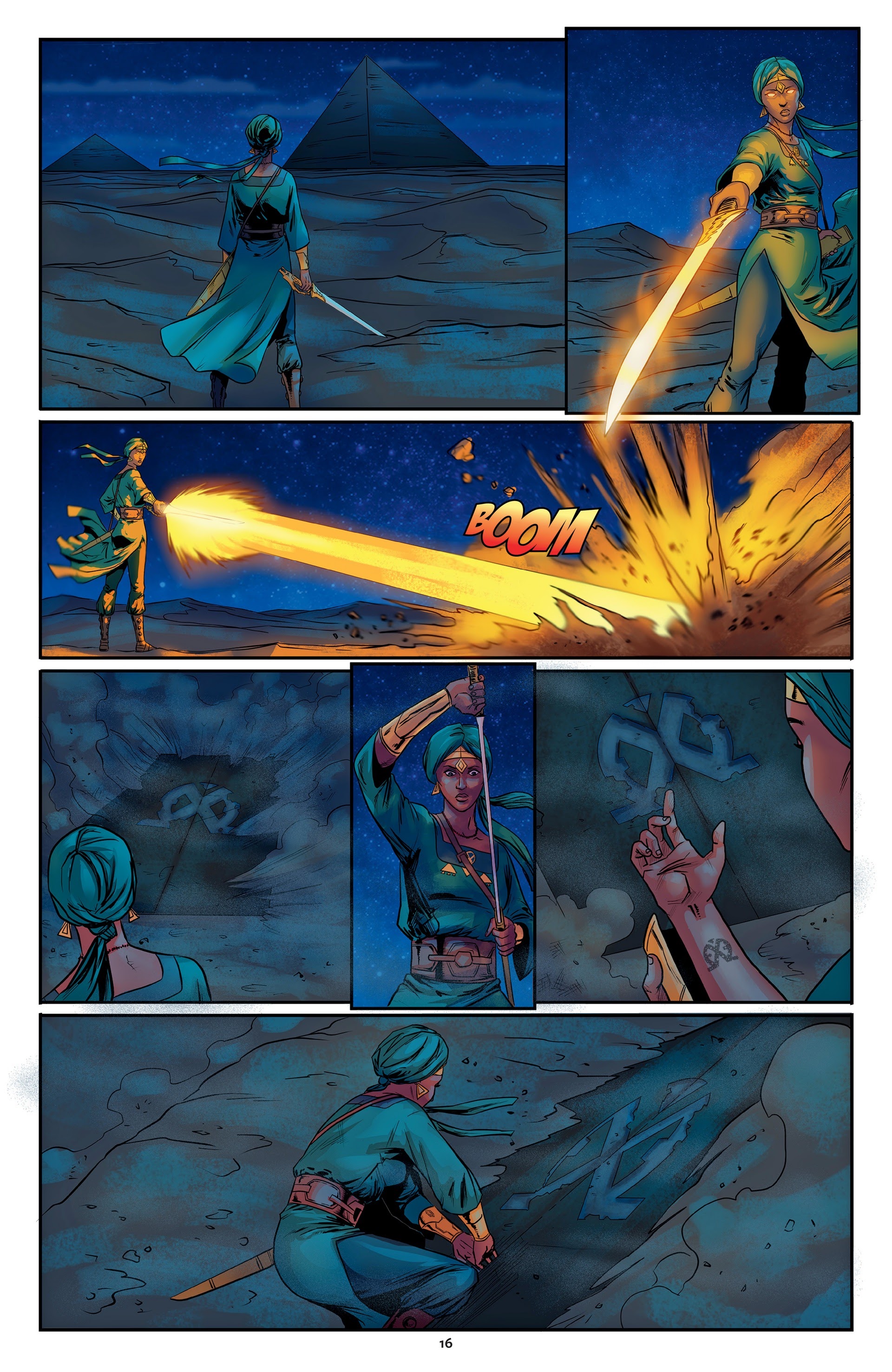 Read online Malika: Warrior Queen comic -  Issue # TPB 2 (Part 1) - 18