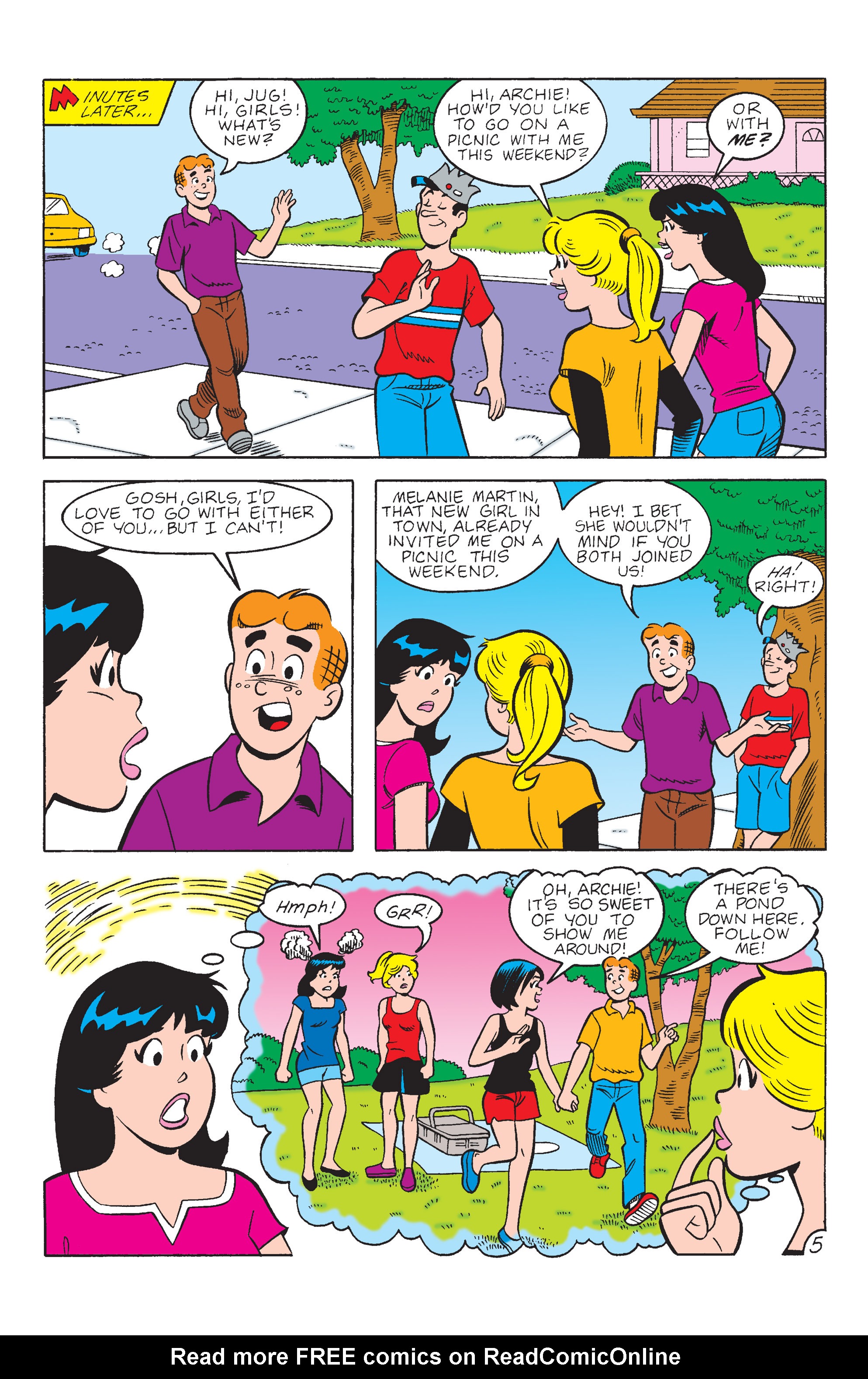Read online Betty and Veronica: Picnic Antics comic -  Issue # TPB - 7