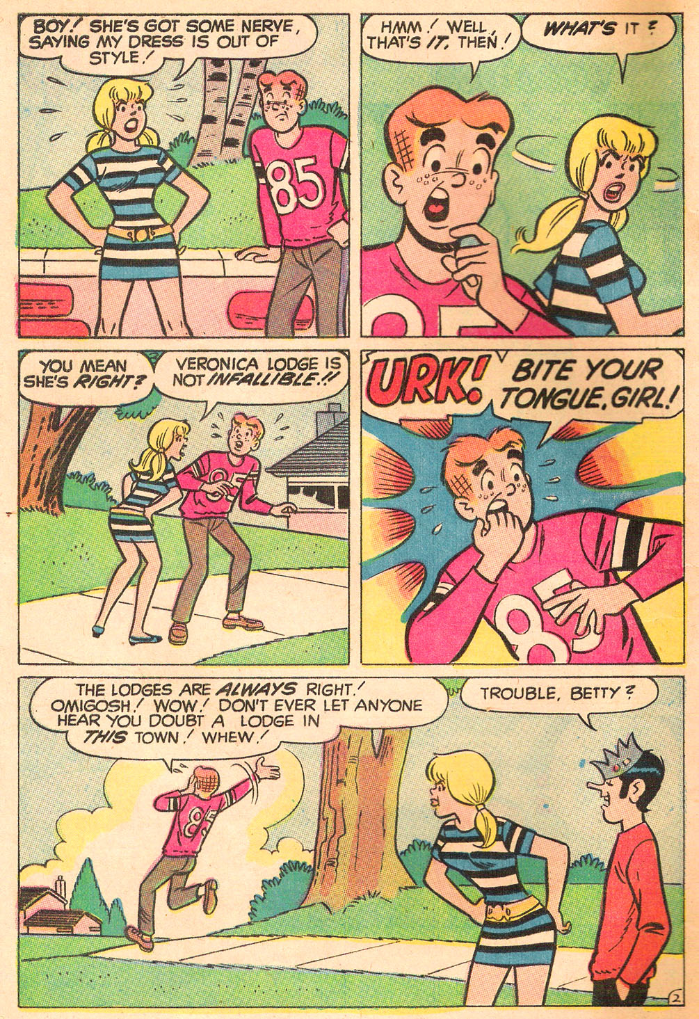 Read online Archie's Girls Betty and Veronica comic -  Issue #168 - 4