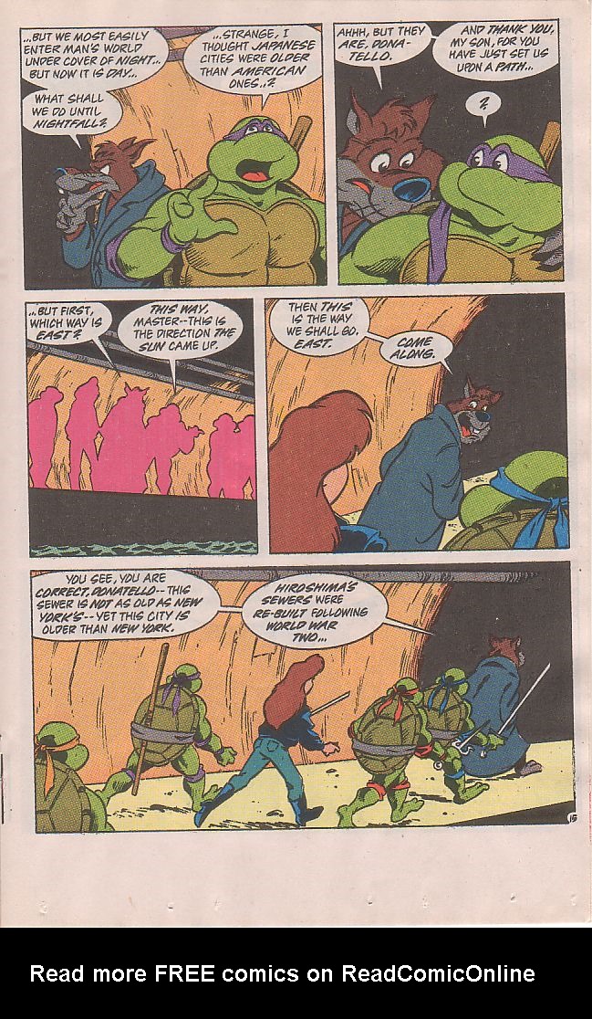 Read online Teenage Mutant Ninja Turtles Adventures (1989) comic -  Issue #28 - 16