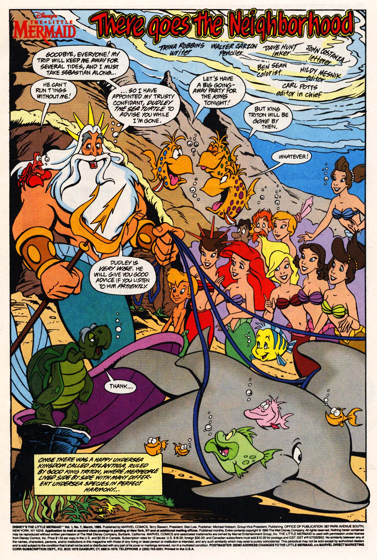 Read online Disney's The Little Mermaid comic -  Issue #7 - 3