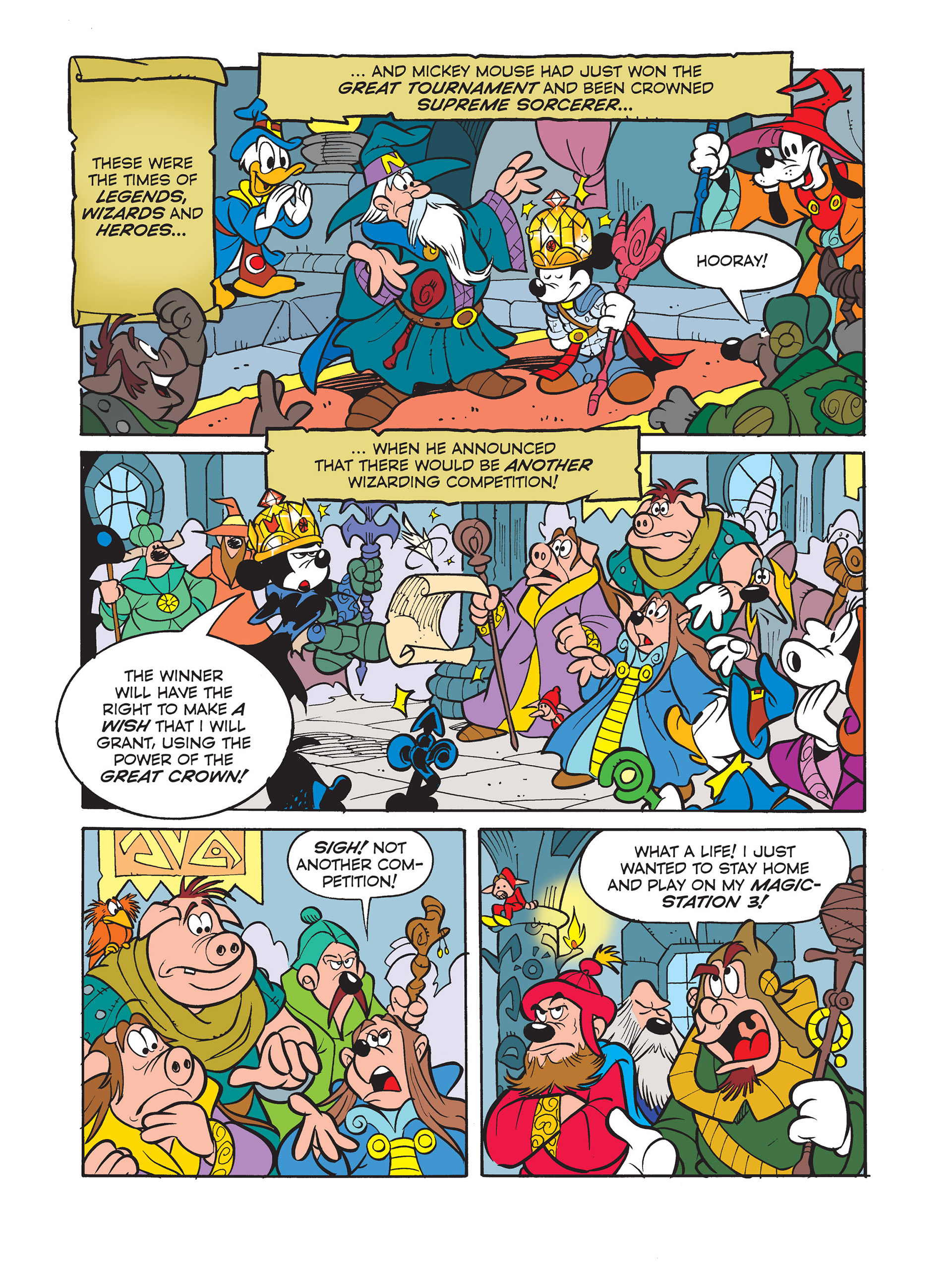 Read online Wizards of Mickey II: The Dark Age comic -  Issue #2 - 3