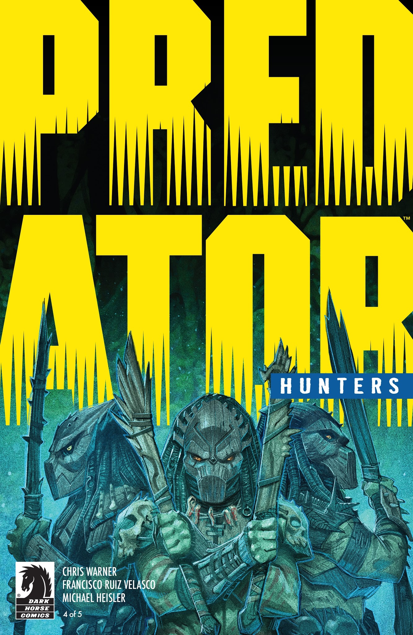Read online Predator: Hunters comic -  Issue #4 - 2